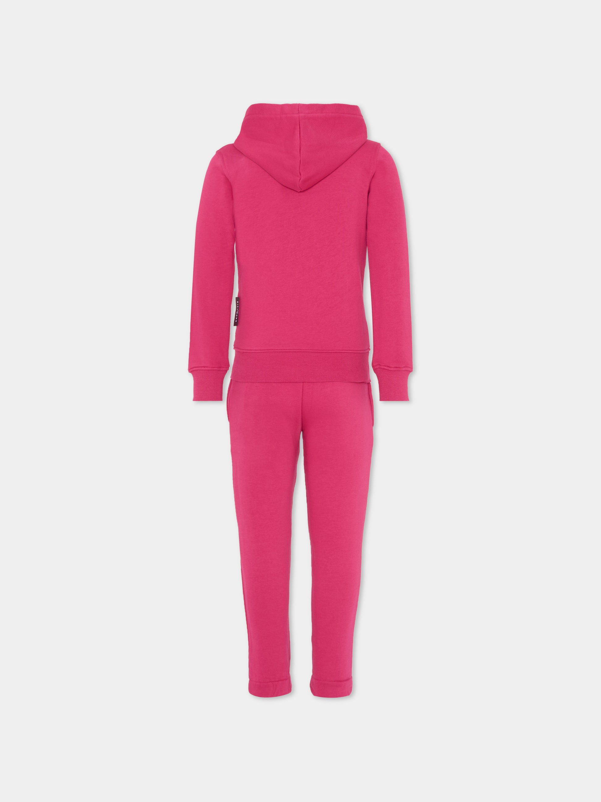 Completo fucsia per bambina con logo,Richmond,RGA25001CF VIVACIOUS