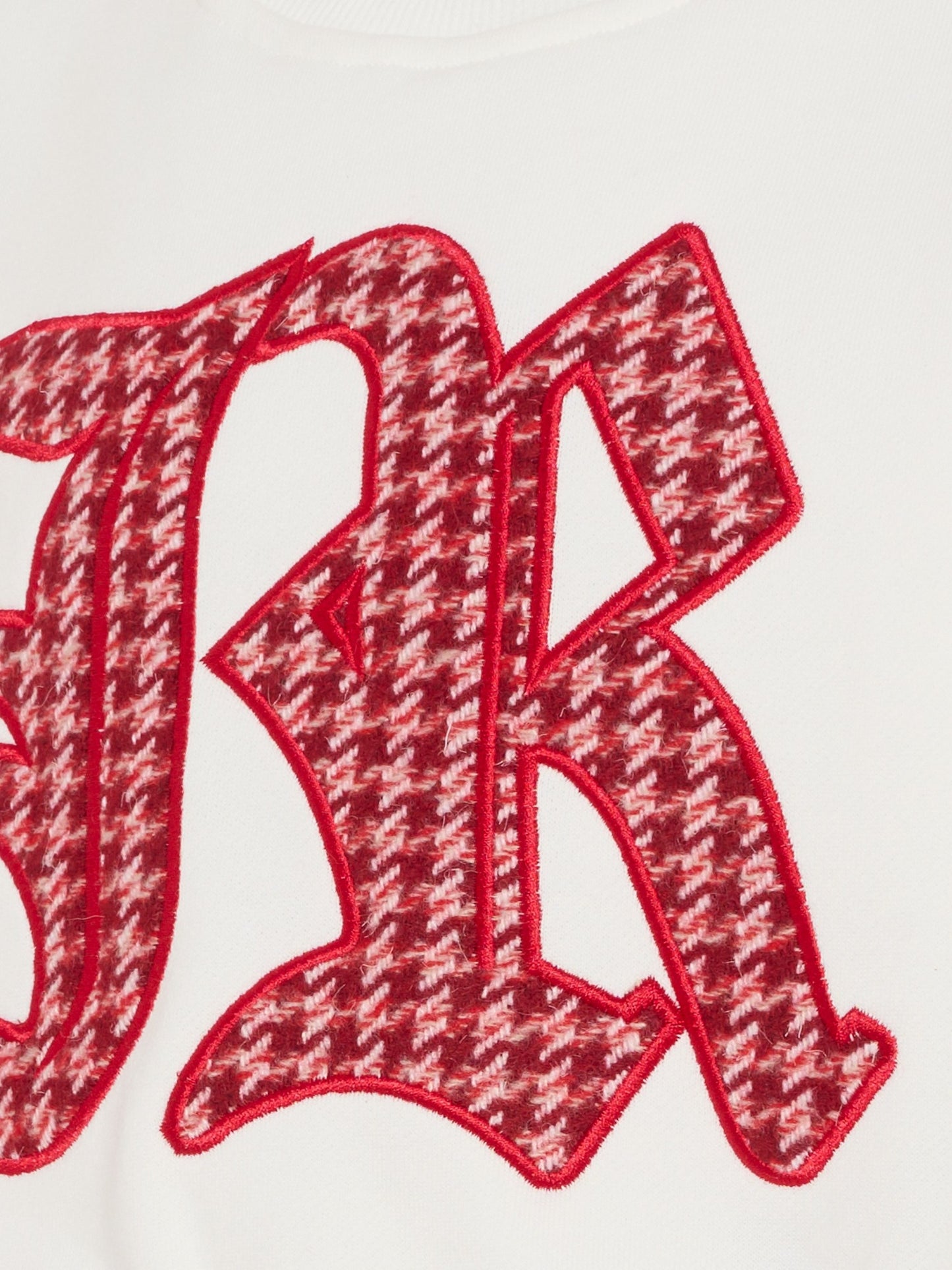 Felpa bianca per bambino con logo,Richmond,RGA25075FE WHITE