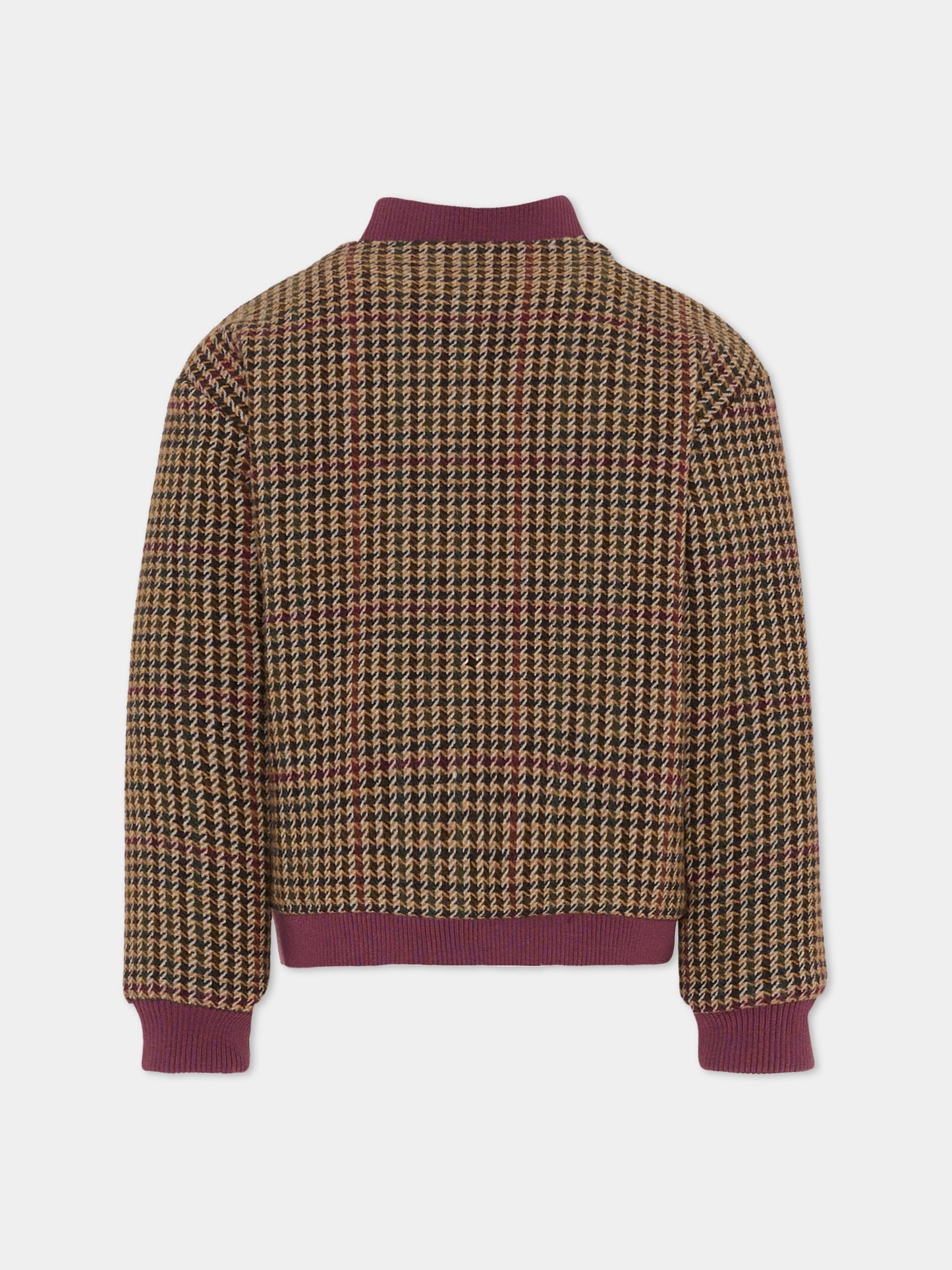 Bomber multicolor per bambina con spille,Richmond,RGA25110GB P.D.POULE-EGGPLANT