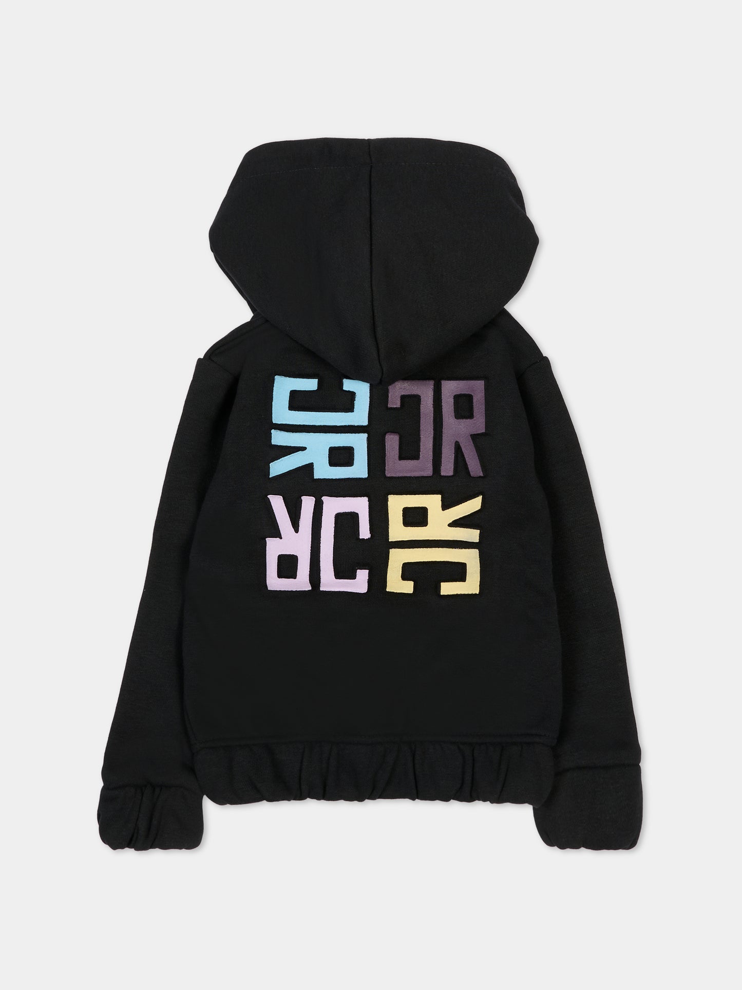 Felpa nera per neonato con logo,Richmond,RIA25086FE BLACK