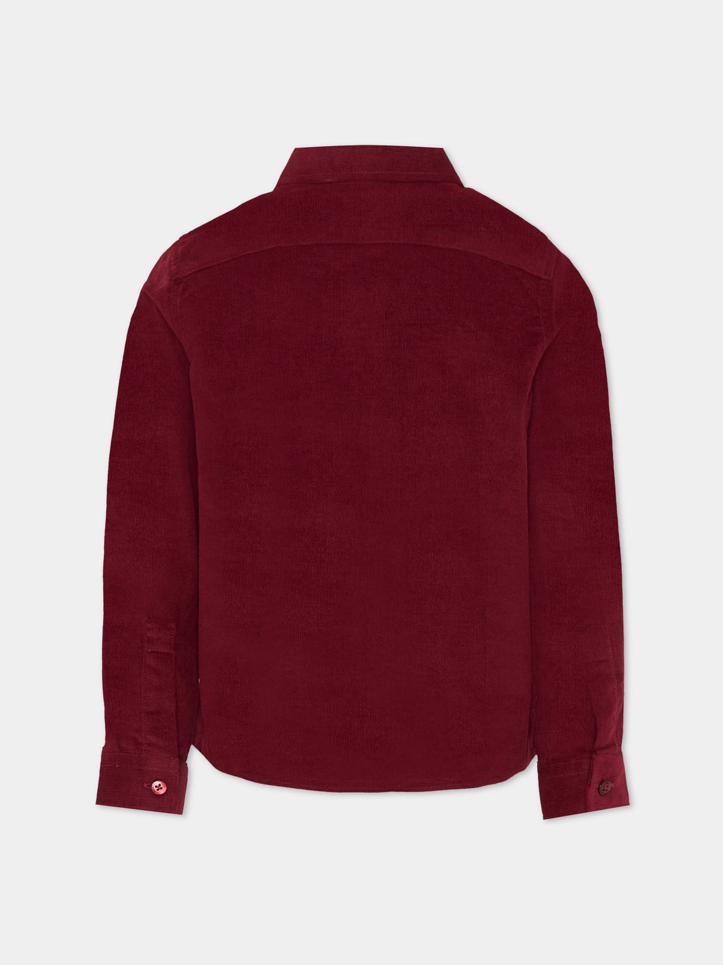 Camicia bordeaux per bambino con logo,Trussardi Junior,TBA25029CA NEW MAROON