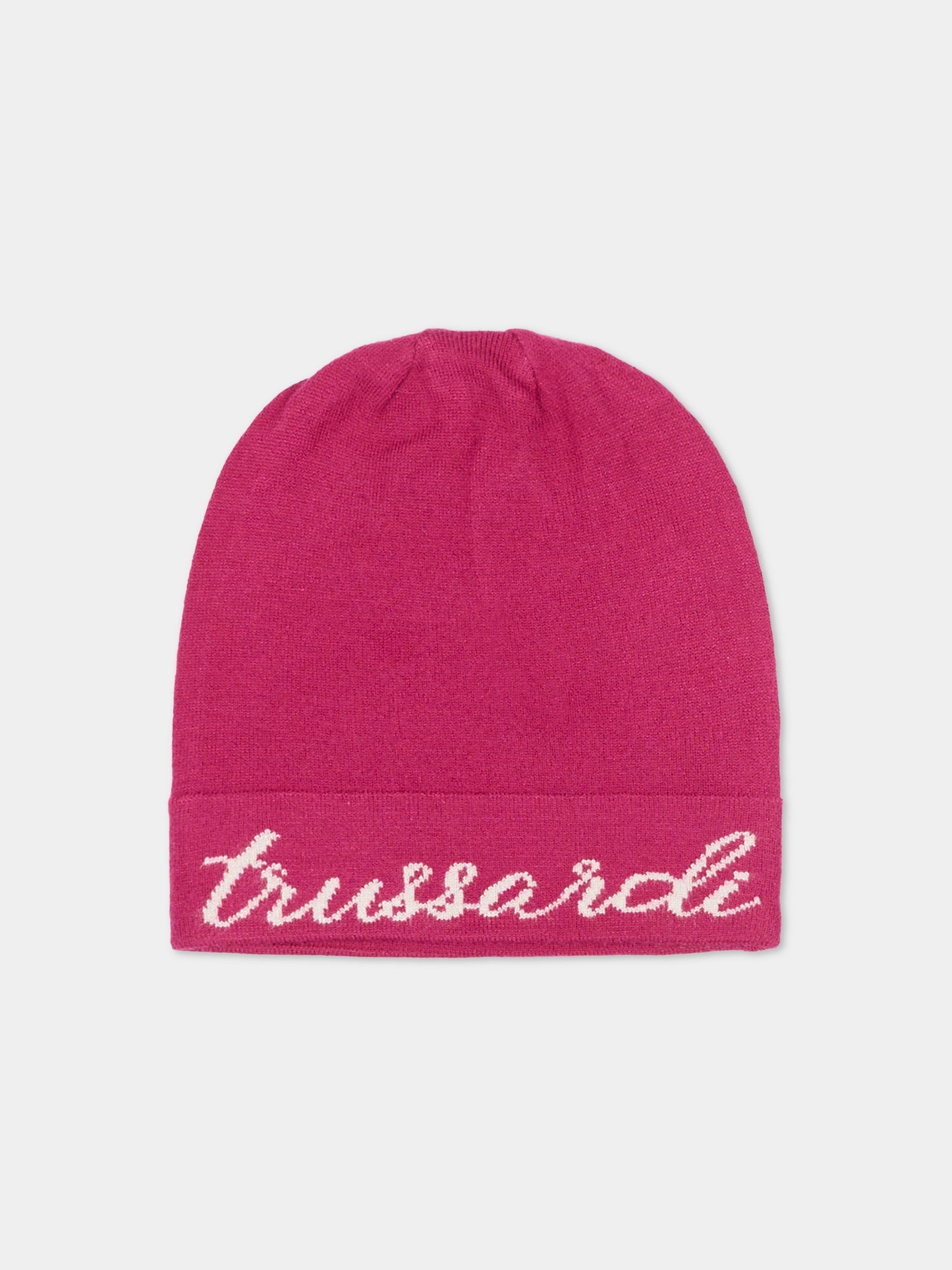 Set accessori viola per bambina con logo,Trussardi Junior,TGA25007HS BOYSENBERRY