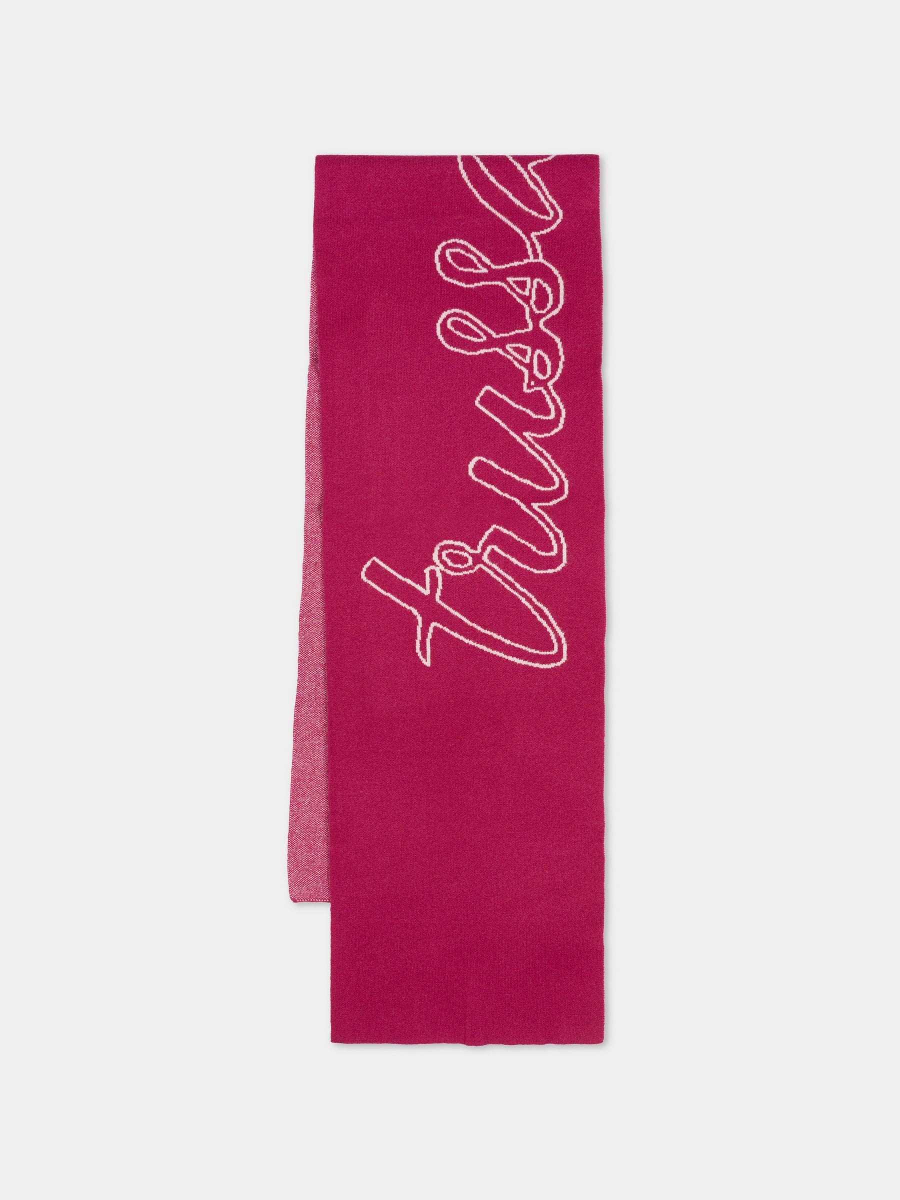 Set accessori viola per bambina con logo,Trussardi Junior,TGA25007HS BOYSENBERRY