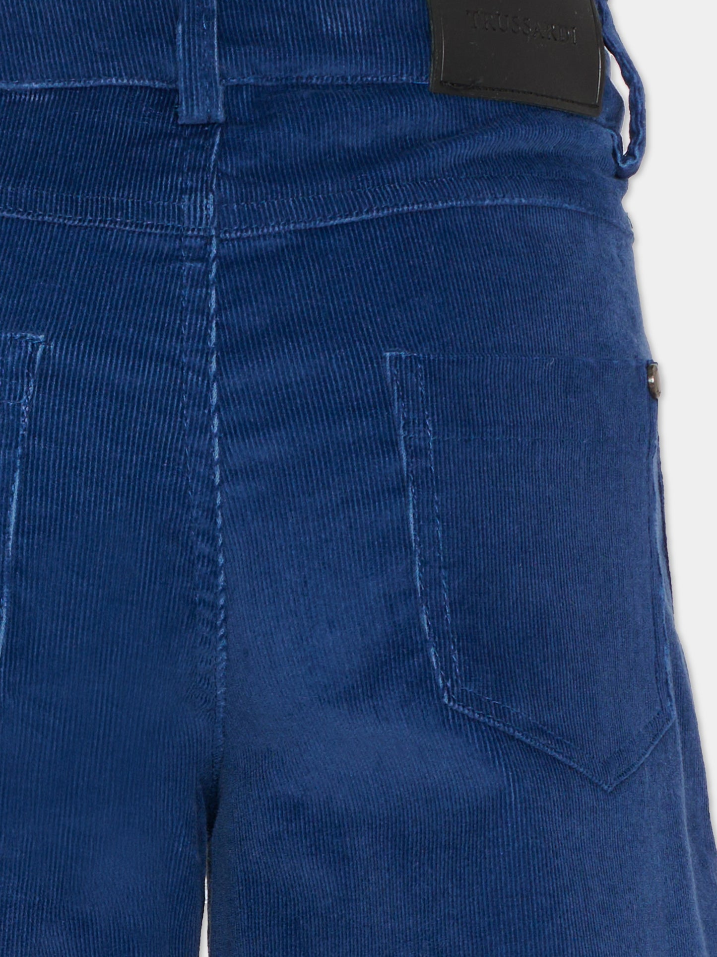 Pantaloni blu per bambina,Trussardi Junior,TGA25059PA PEACOAT