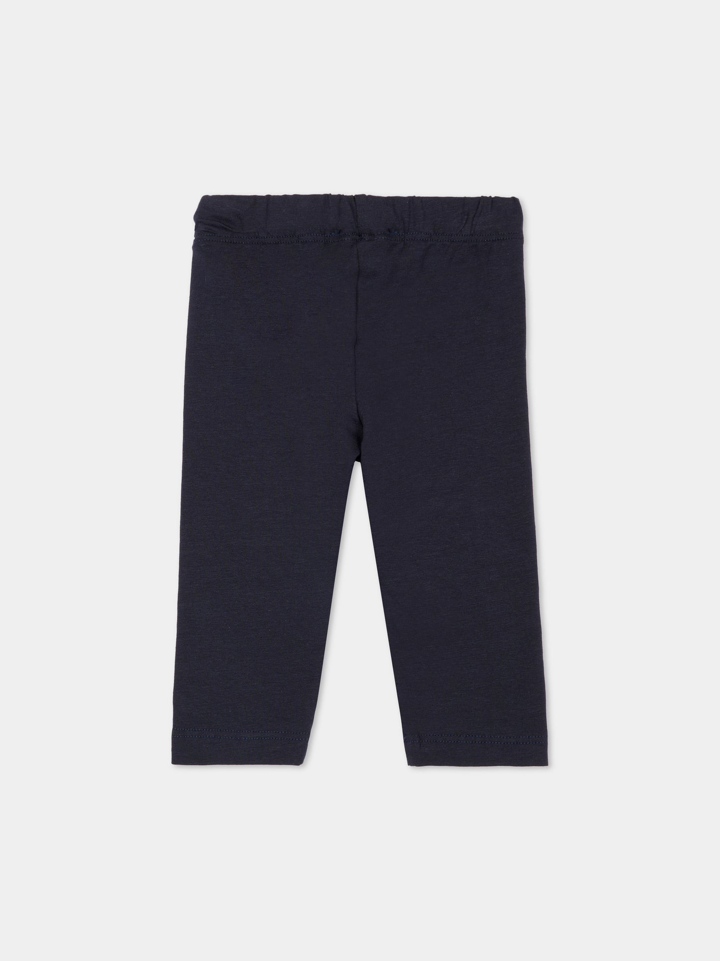 Leggings blu per neonata con logo,Trussardi Junior,TIA25164LE PEACOAT