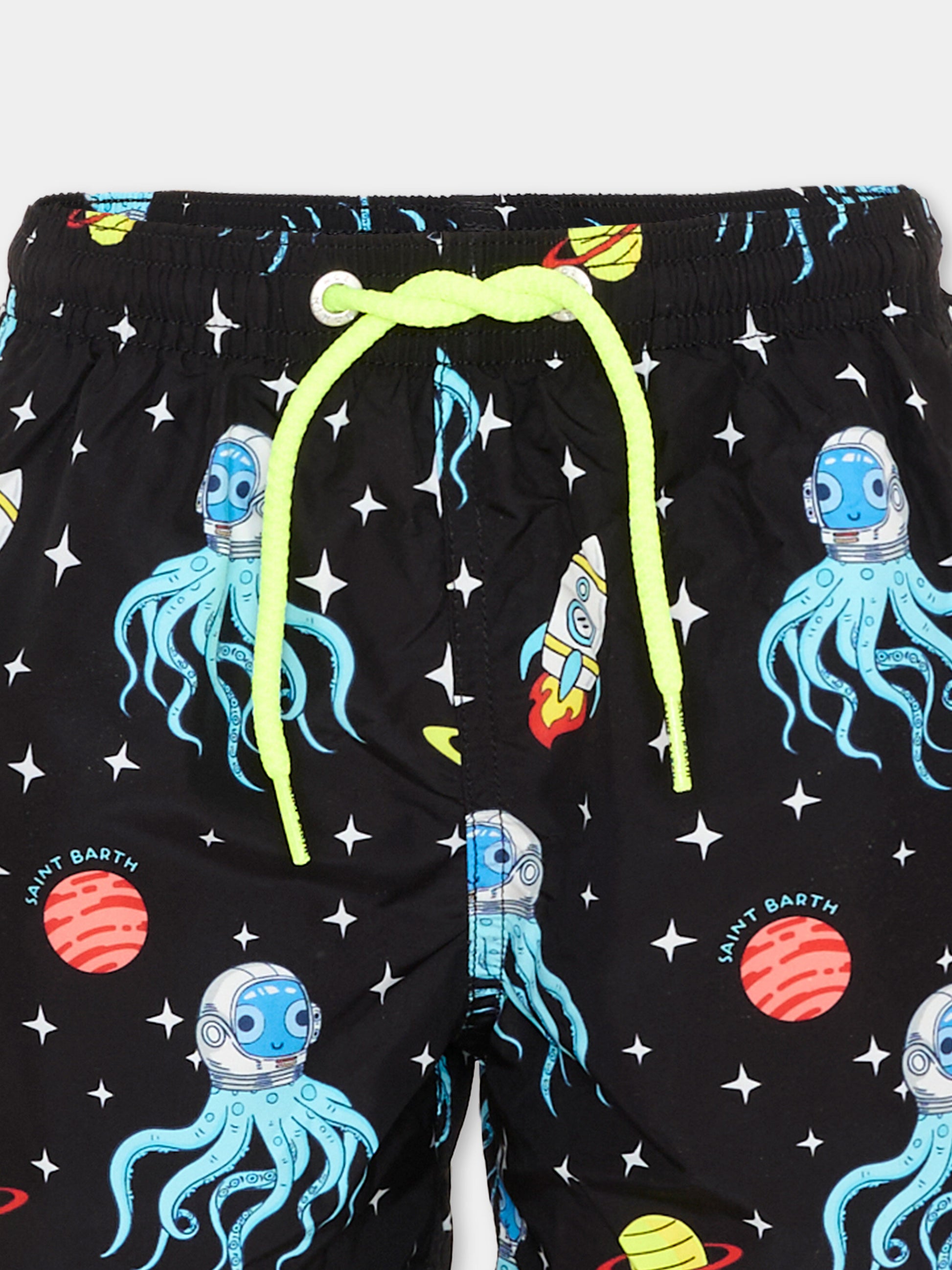 Boxer mare nero  Jean Lighting  per bambino,Mc2 Saint Barth,JEA0004 01071L