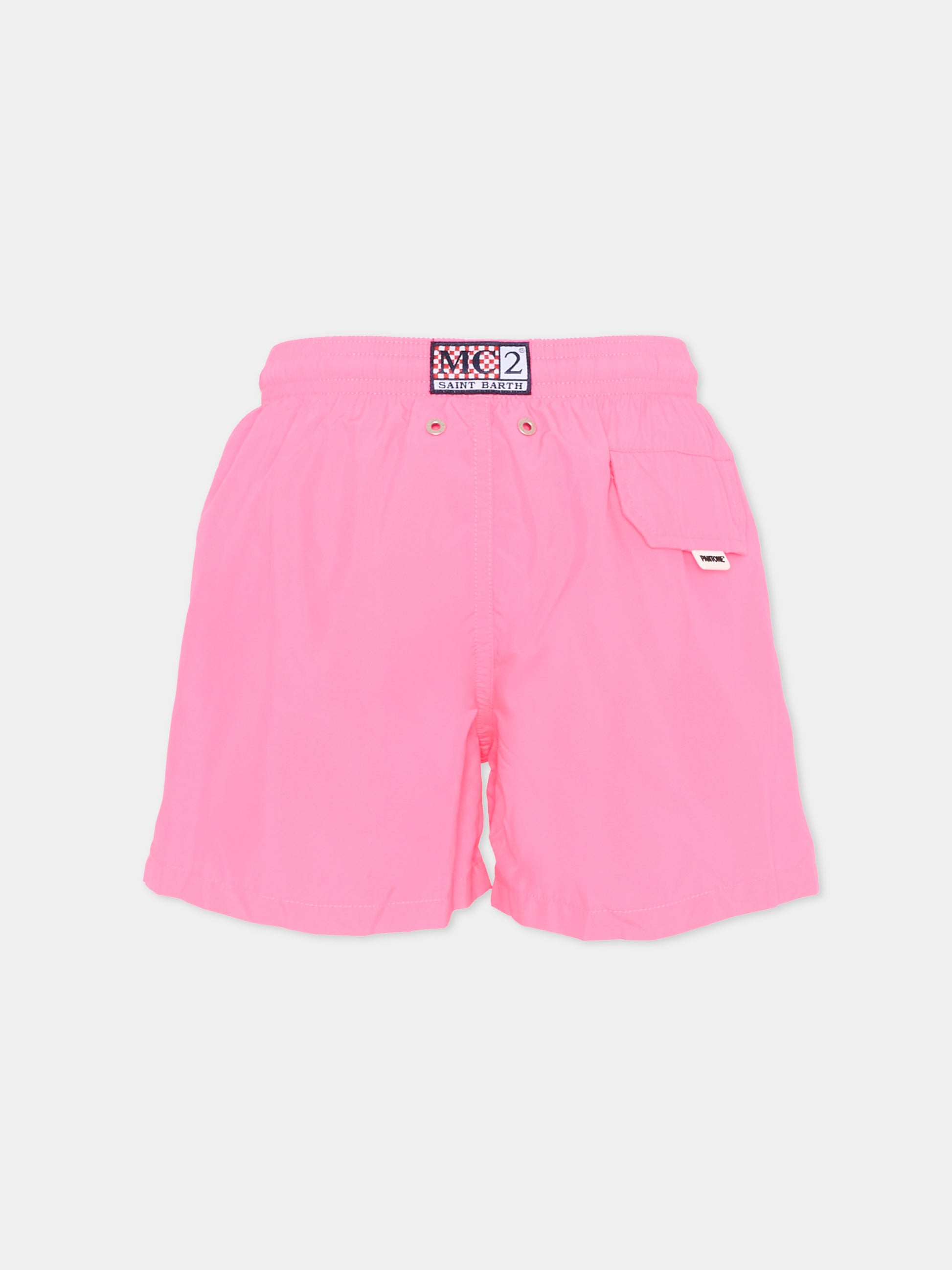 Boxer mare fucsia  Jean Lighting Pantone  per bambino,Mc2 Saint Barth,JEA0012 01663L