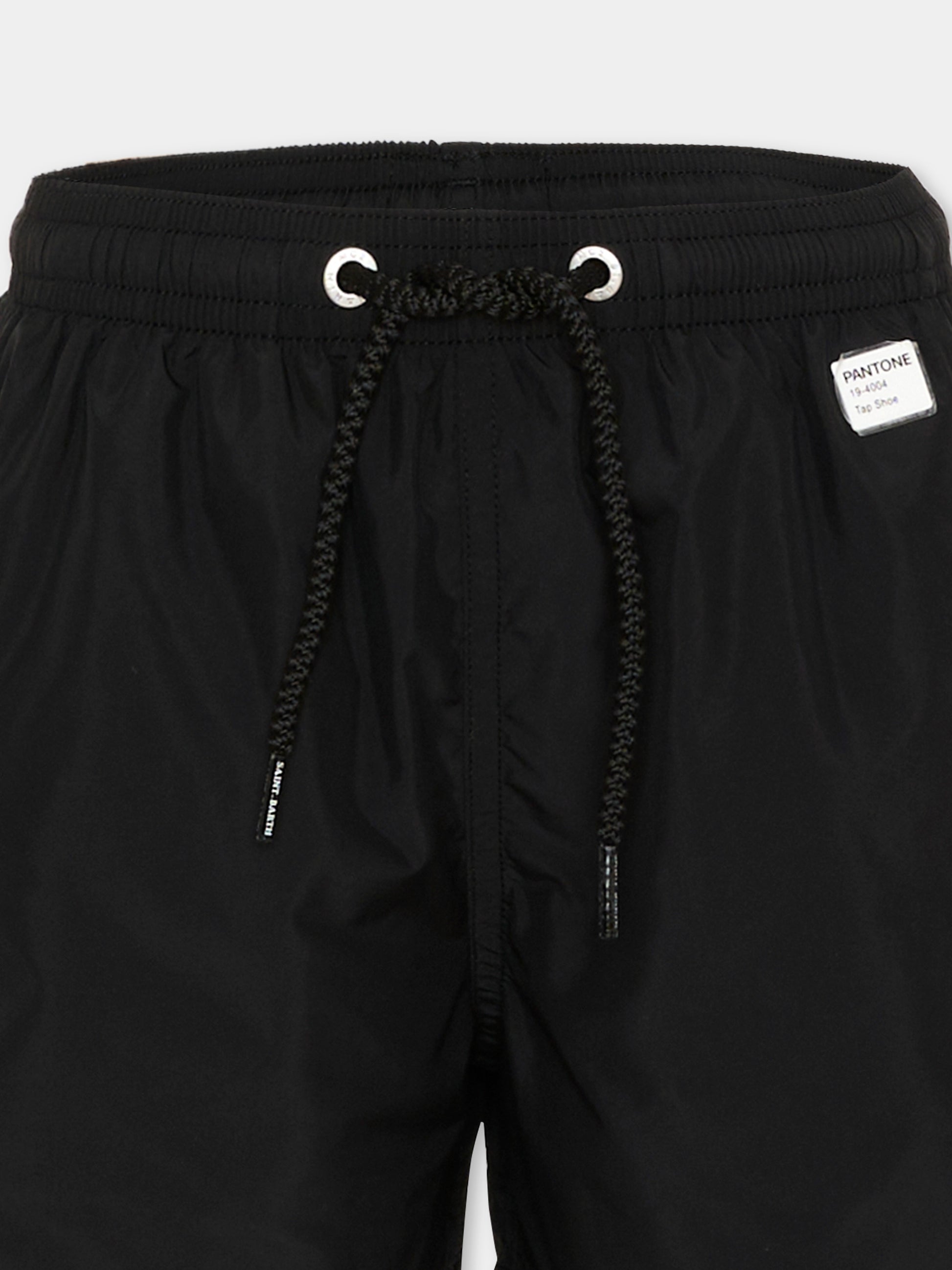 Boxer mare nero  Jean Lighting Pantone  per bambino,Mc2 Saint Barth,JEA0012 01653L