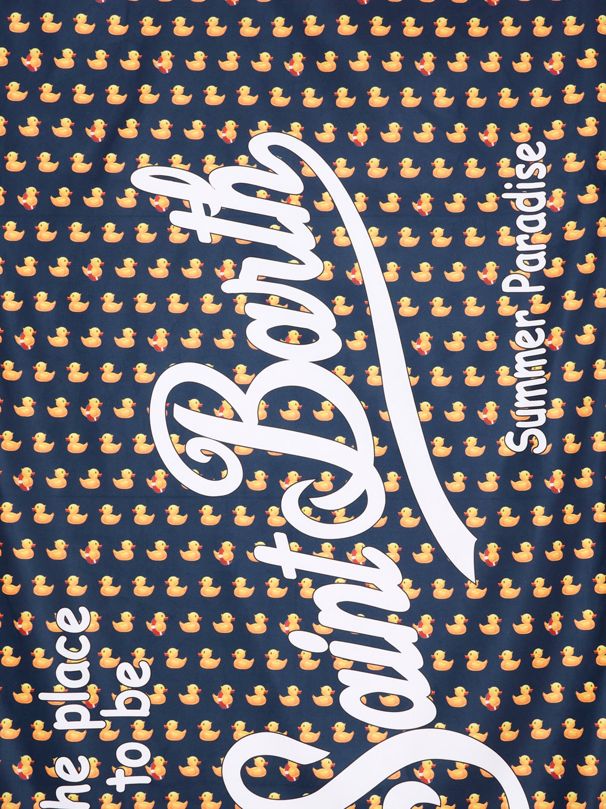 Telo mare blu Aidan per bambino con paperelle,Mc2 Saint Barth,AID0001 03152L