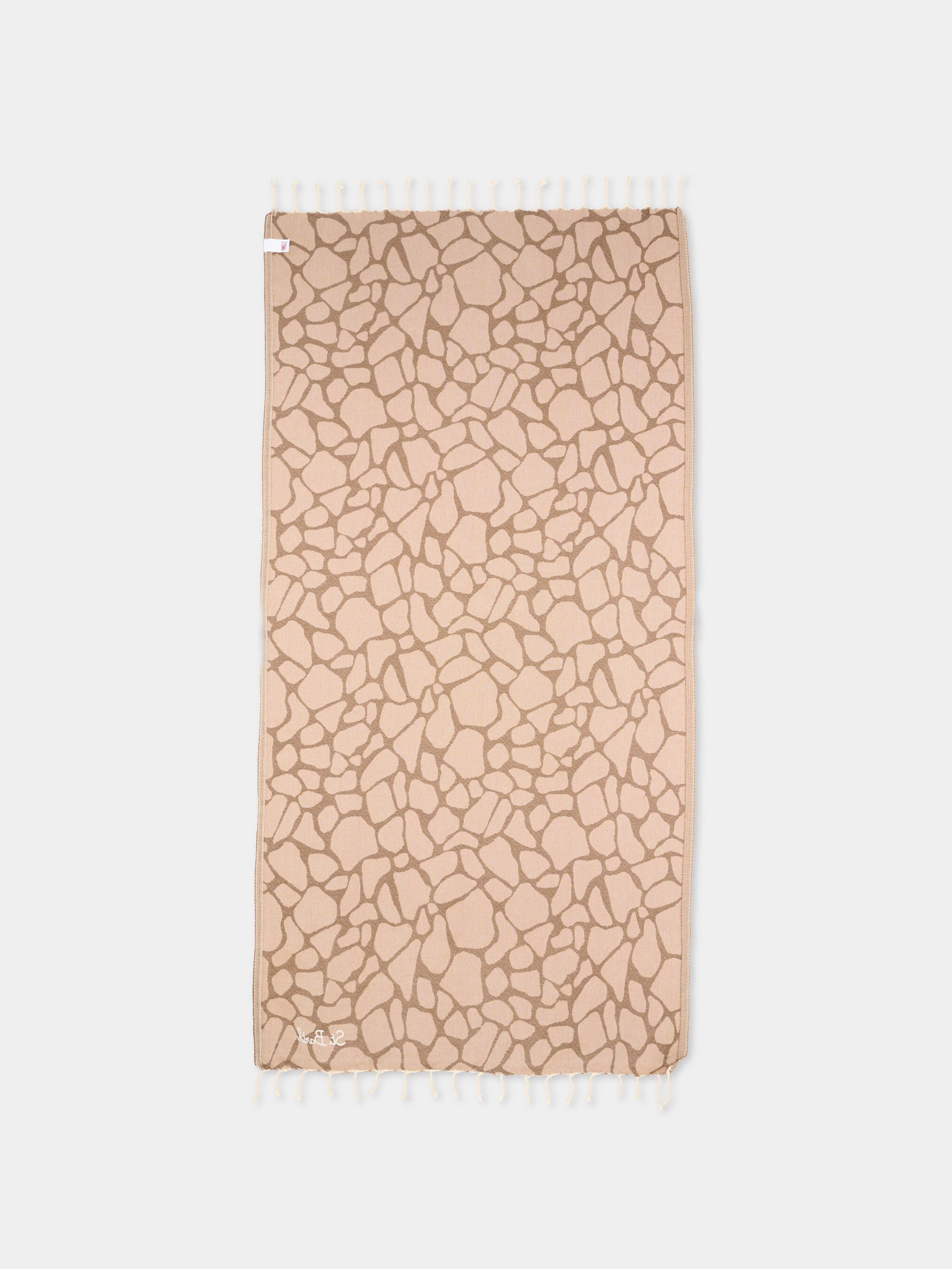 Telo mare marrone Foutas J per bambina,Mc2 Saint Barth,FOUT009 01061L