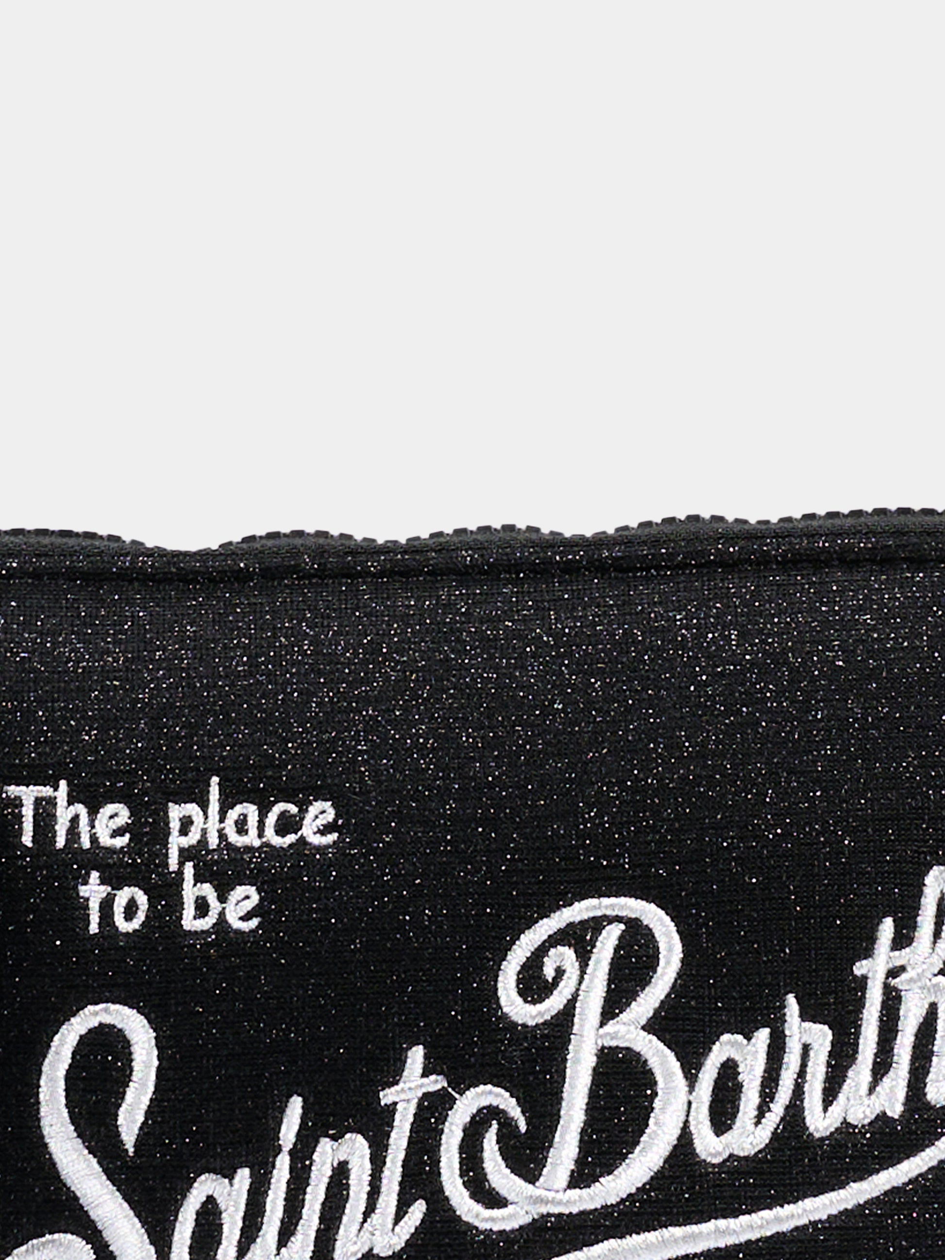 Pochette nera Aline Lurex per bambina,Mc2 Saint Barth,ALI0013 02999L
