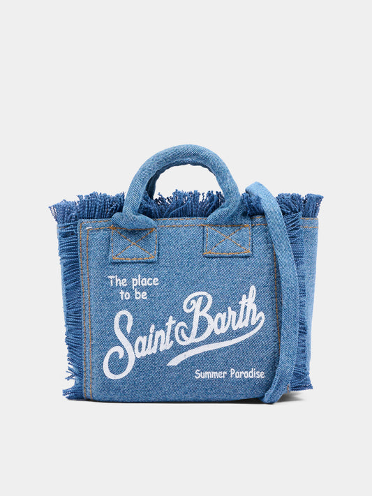 Borsa denim Vanity Mini per bambina,Mc2 Saint Barth,VAMI001 00009L