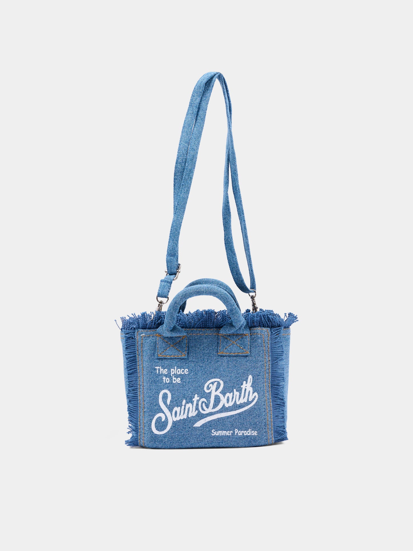 Borsa denim Vanity Mini per bambina,Mc2 Saint Barth,VAMI001 00009L