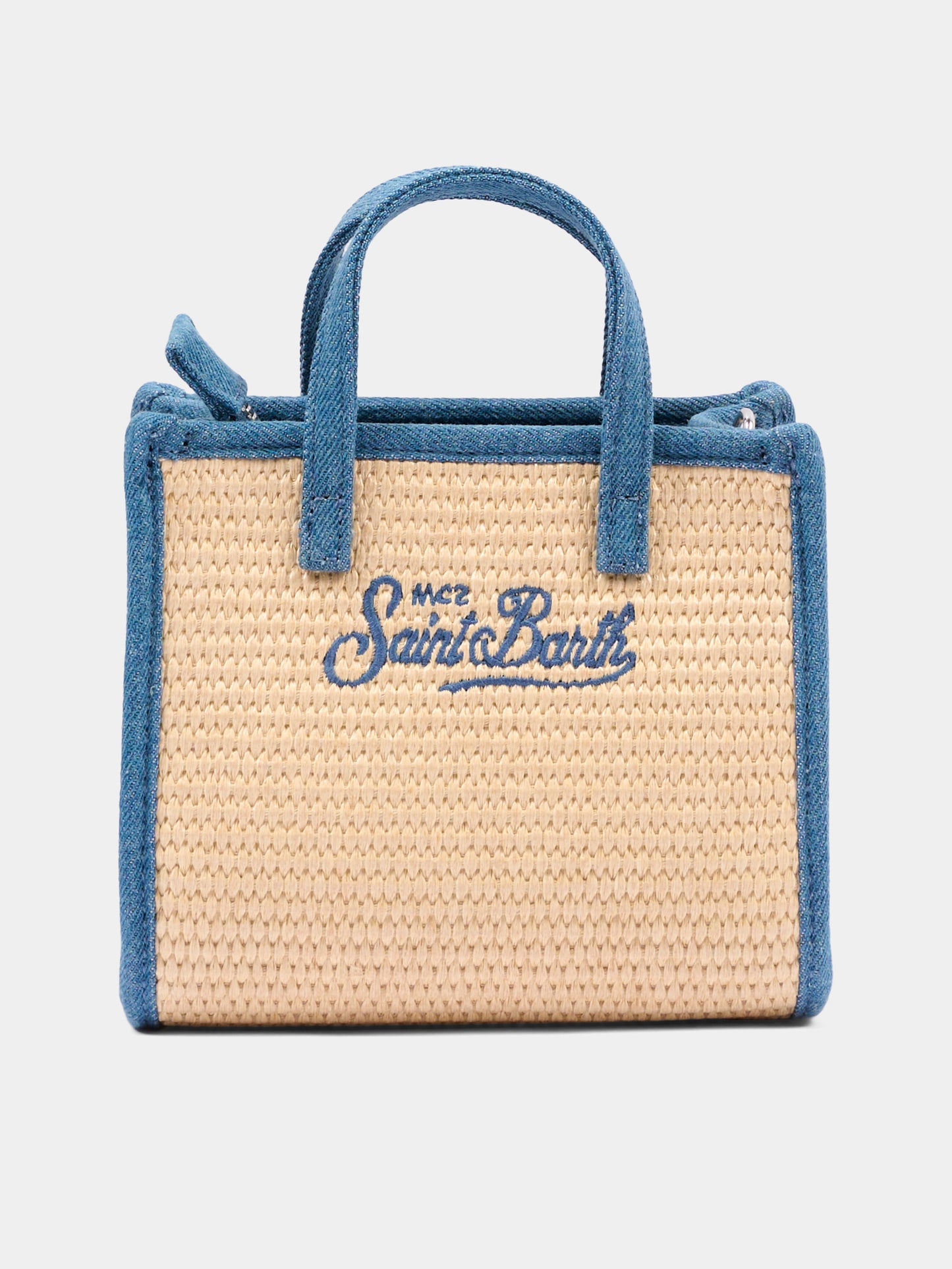 Borsa beige Vivian Mini Straw per bambina,Mc2 Saint Barth,VIVM001 02778L