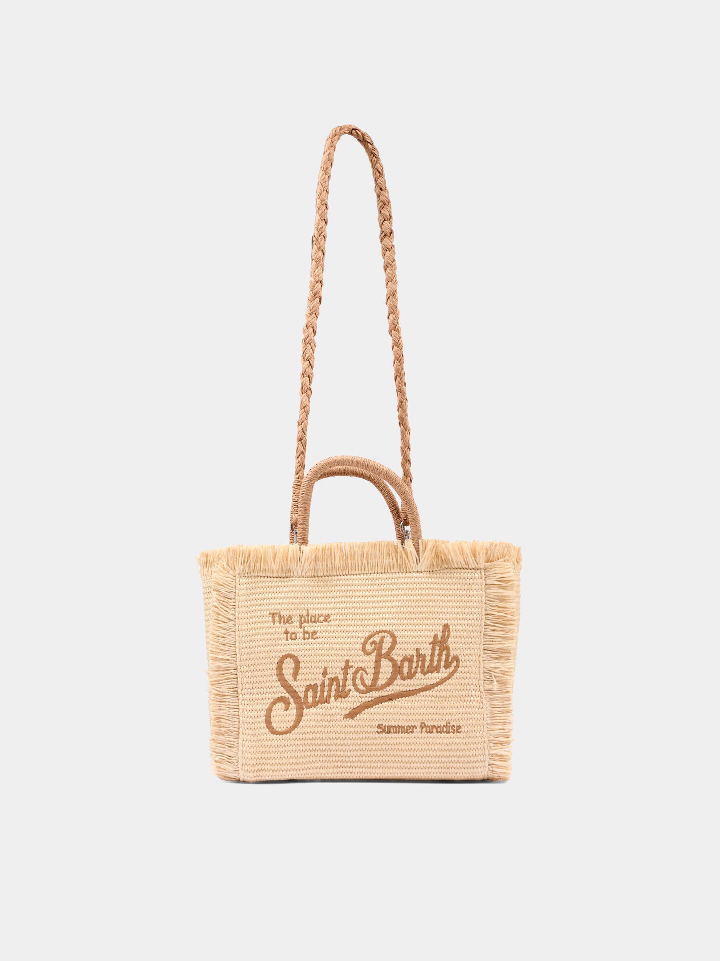 Borsa mare beige Colette Straw per bambina,Mc2 Saint Barth,COL0017 00368L