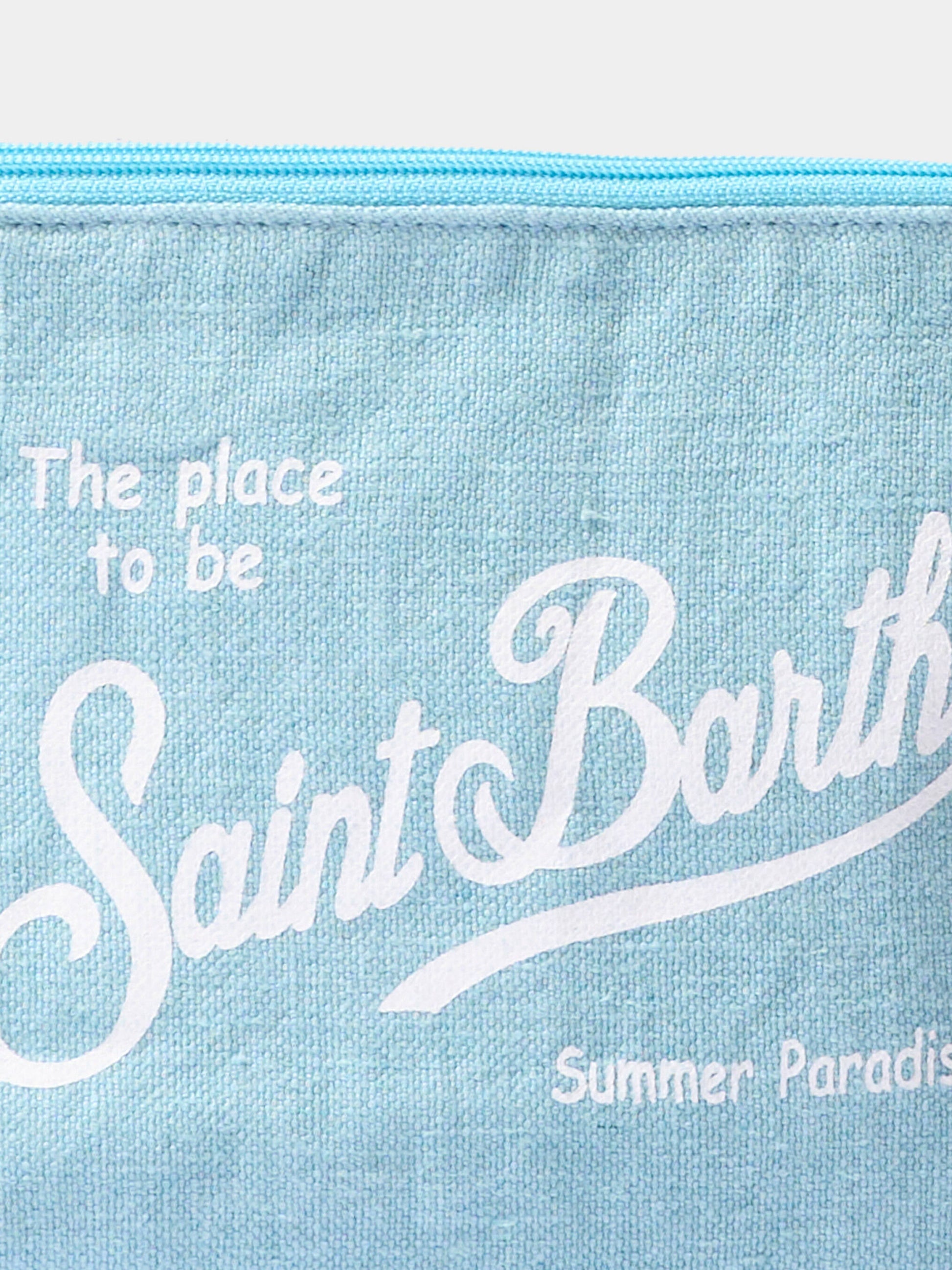 Pochette celeste Aline Linen per bambini,Mc2 Saint Barth,ALI0004 00555L