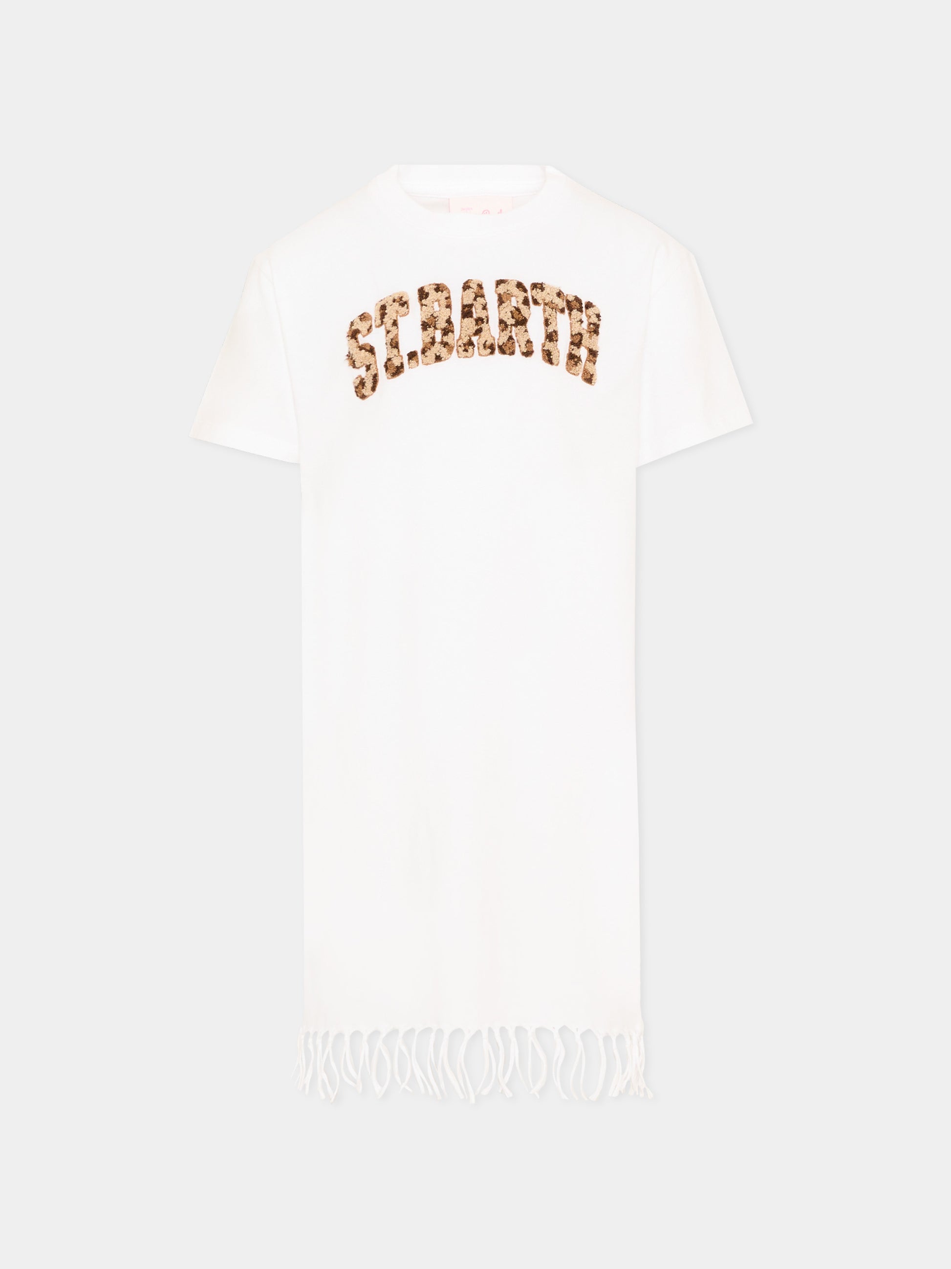 Copricostume bianco Abbey per bambina,Mc2 Saint Barth,ABY0001 00957L