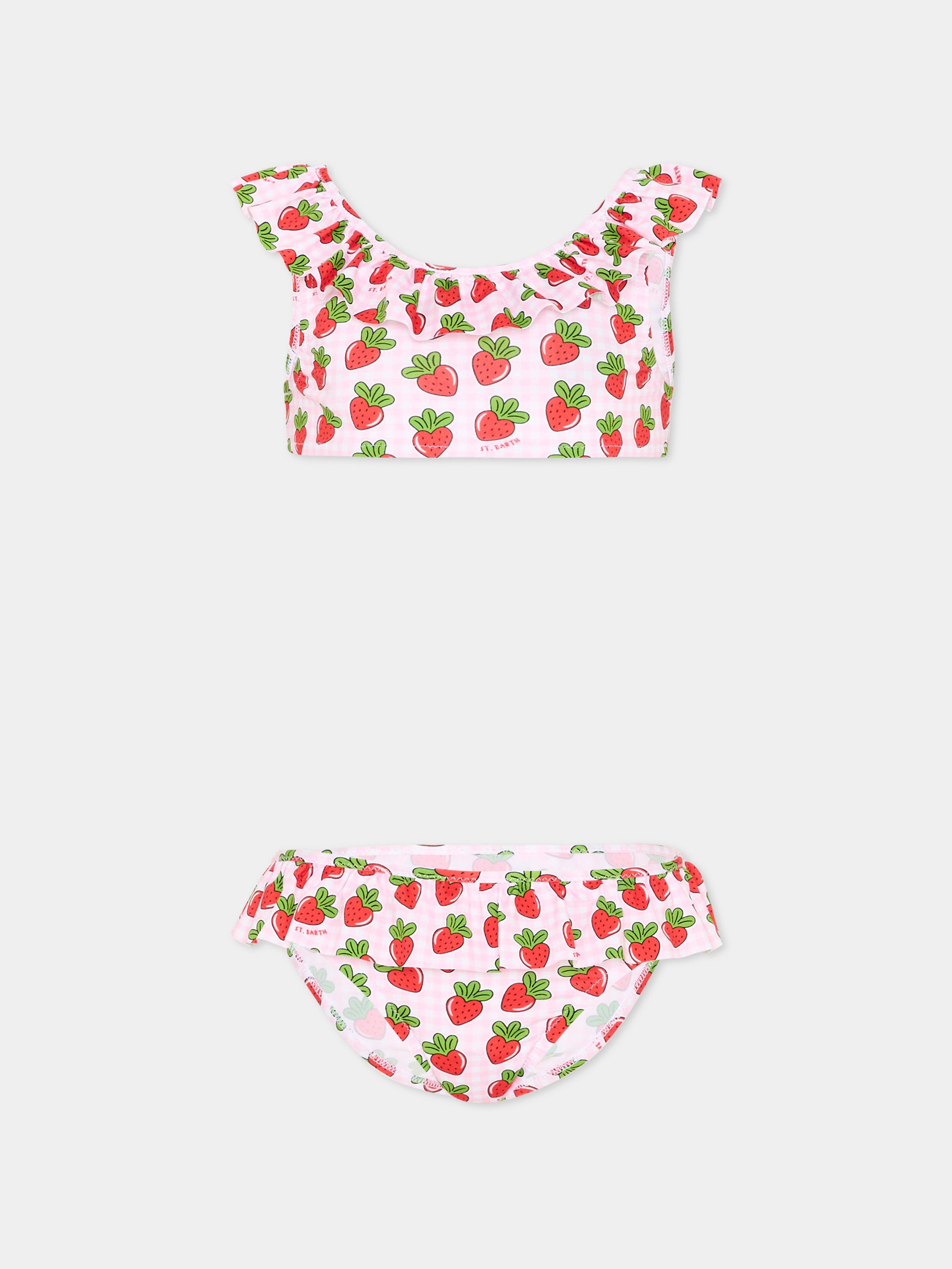 Slip e bikini rosa Bianca per bambina,Mc2 Saint Barth,BIAN001 00273L