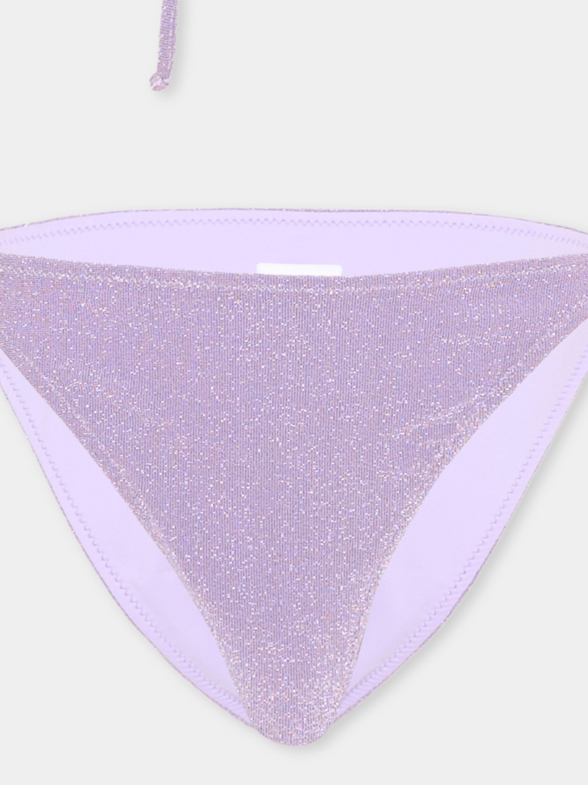 Slip e bikini lilla Leah Teen per bambina,Mc2 Saint Barth,LEH00011 02980L