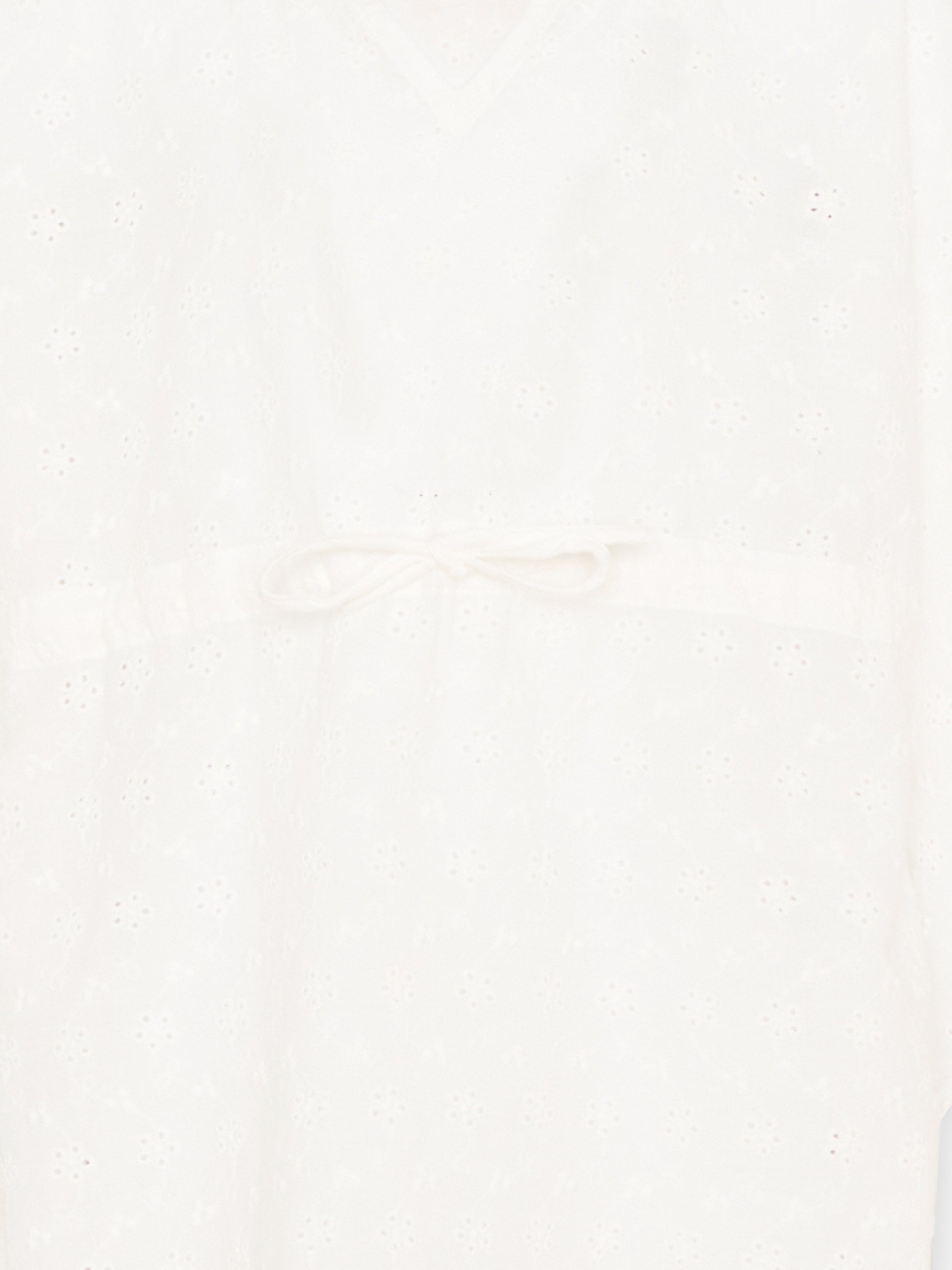 Copricostume bianco in pizzo Sangallo per bambina,Mc2 Saint Barth,KAT0001 03052L