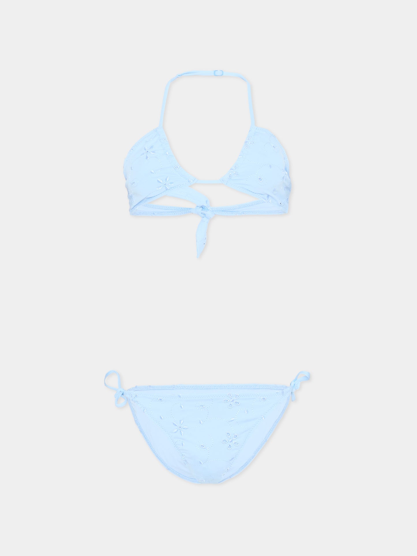 Slip e bikini azzurro  aryanna  per bambina,Mc2 Saint Barth,ARY00002 00054L