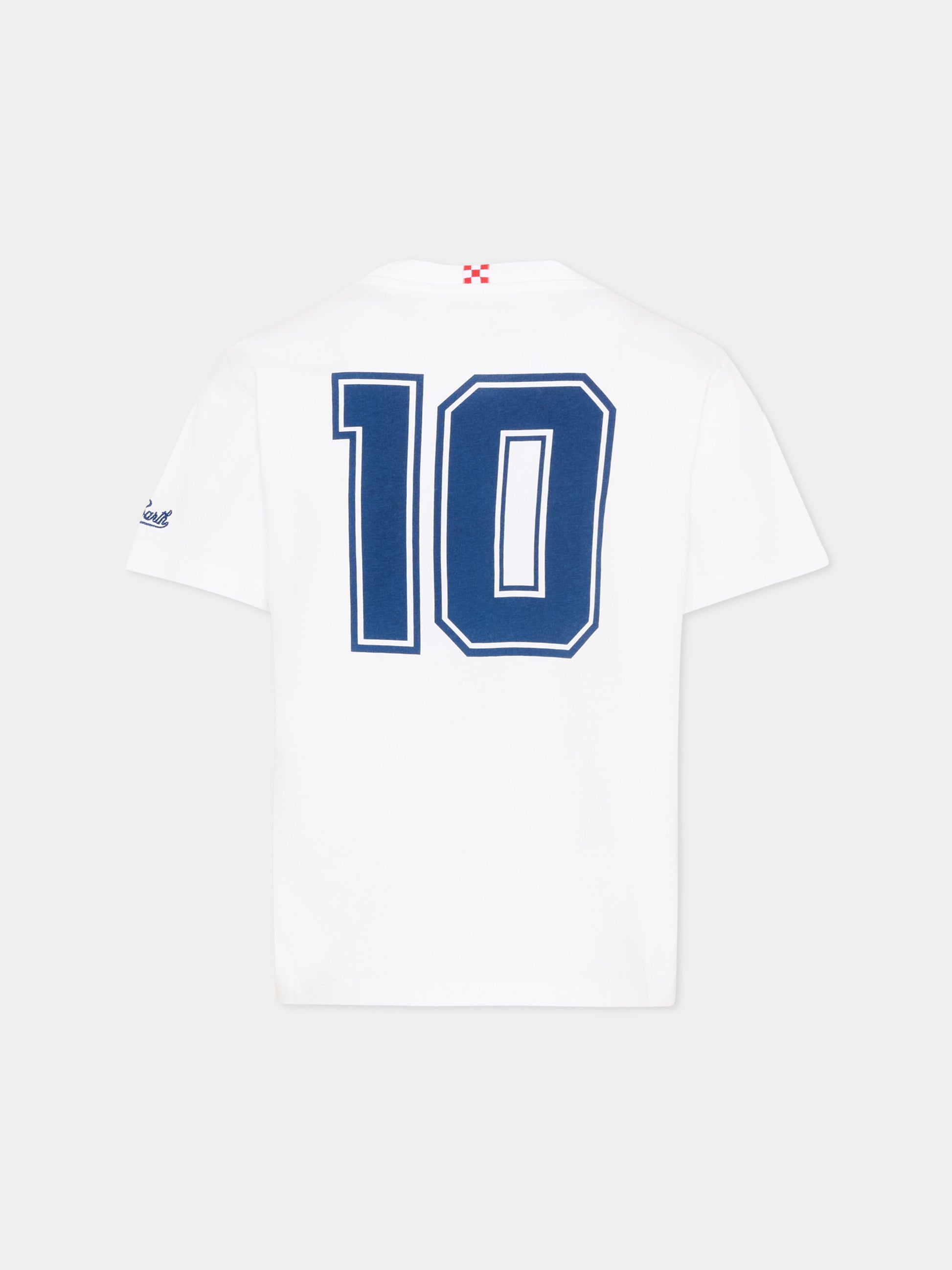 T-shirt bianca per bambino con Snoopy,Mc2 Saint Barth,PRL0001 02650L