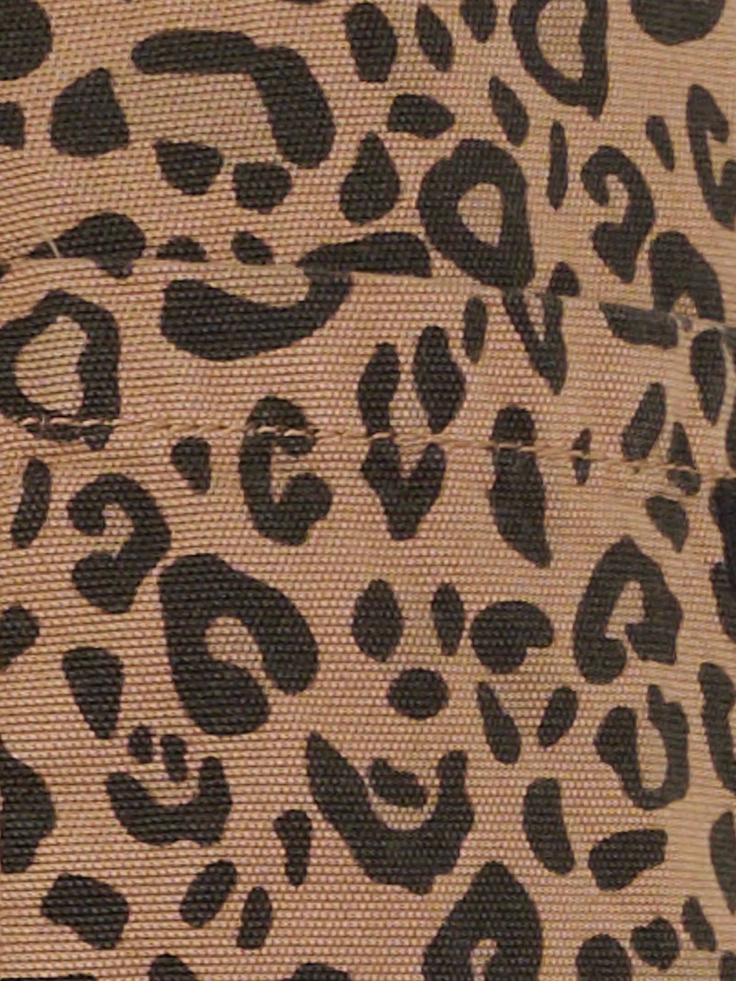 Pantaloni beige per bambina con stampa animalier,Msgm Kids,F5MSJGPA130 MS030