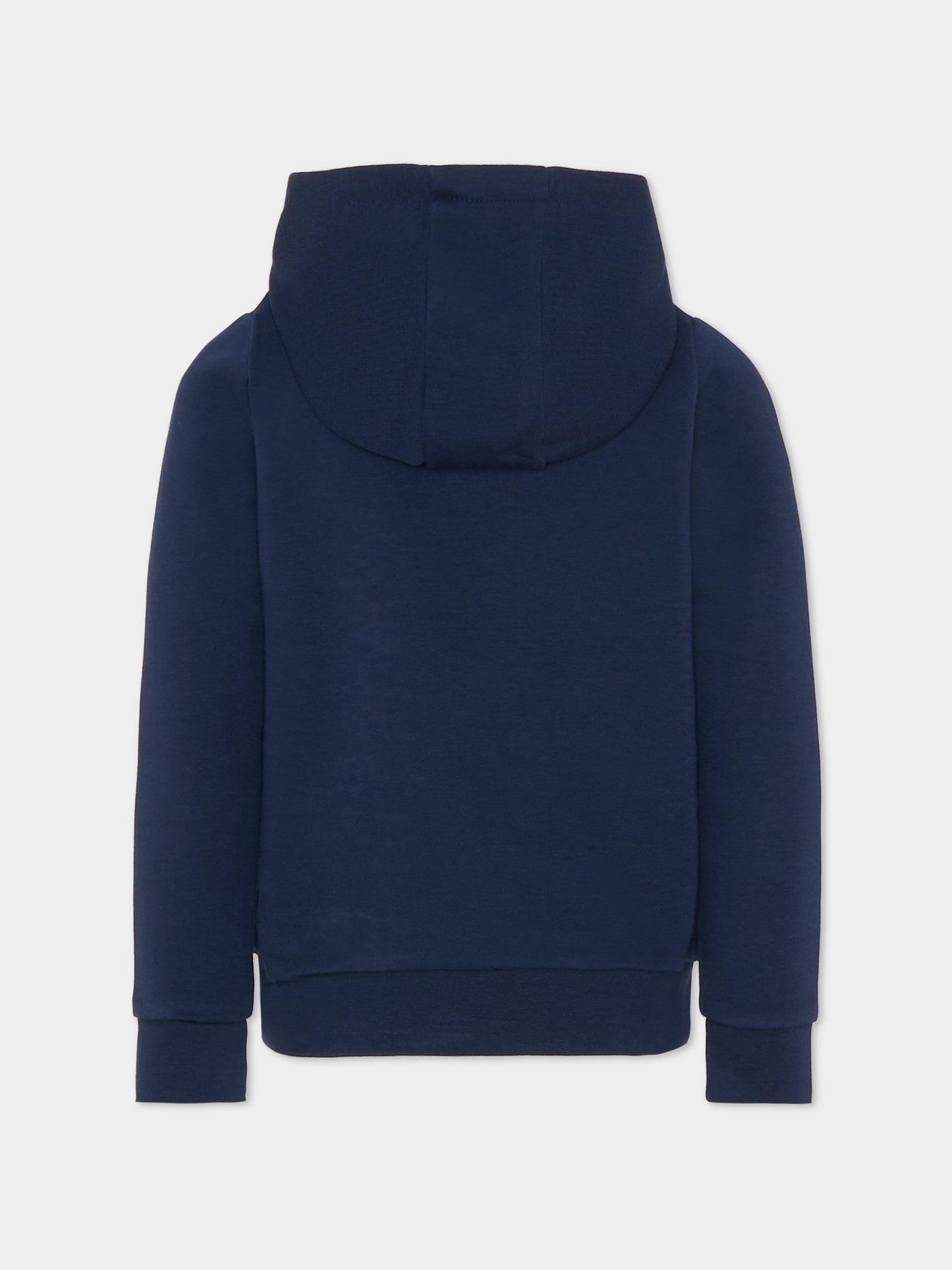 Felpa blu per bambino con logo,Boss,J51187 849