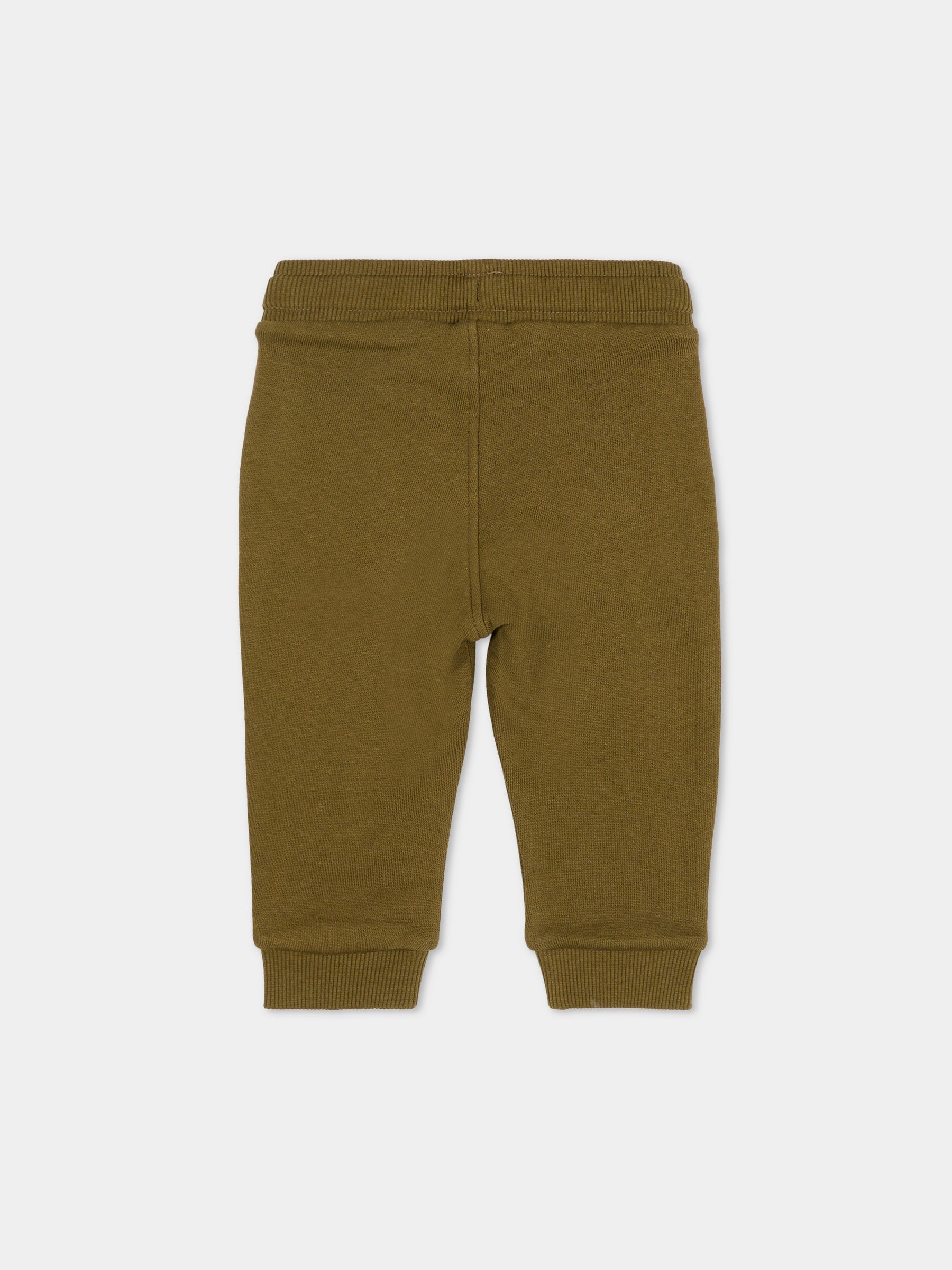 Pantaloni verdi per neonato con logo,Timberland,T60265 64J