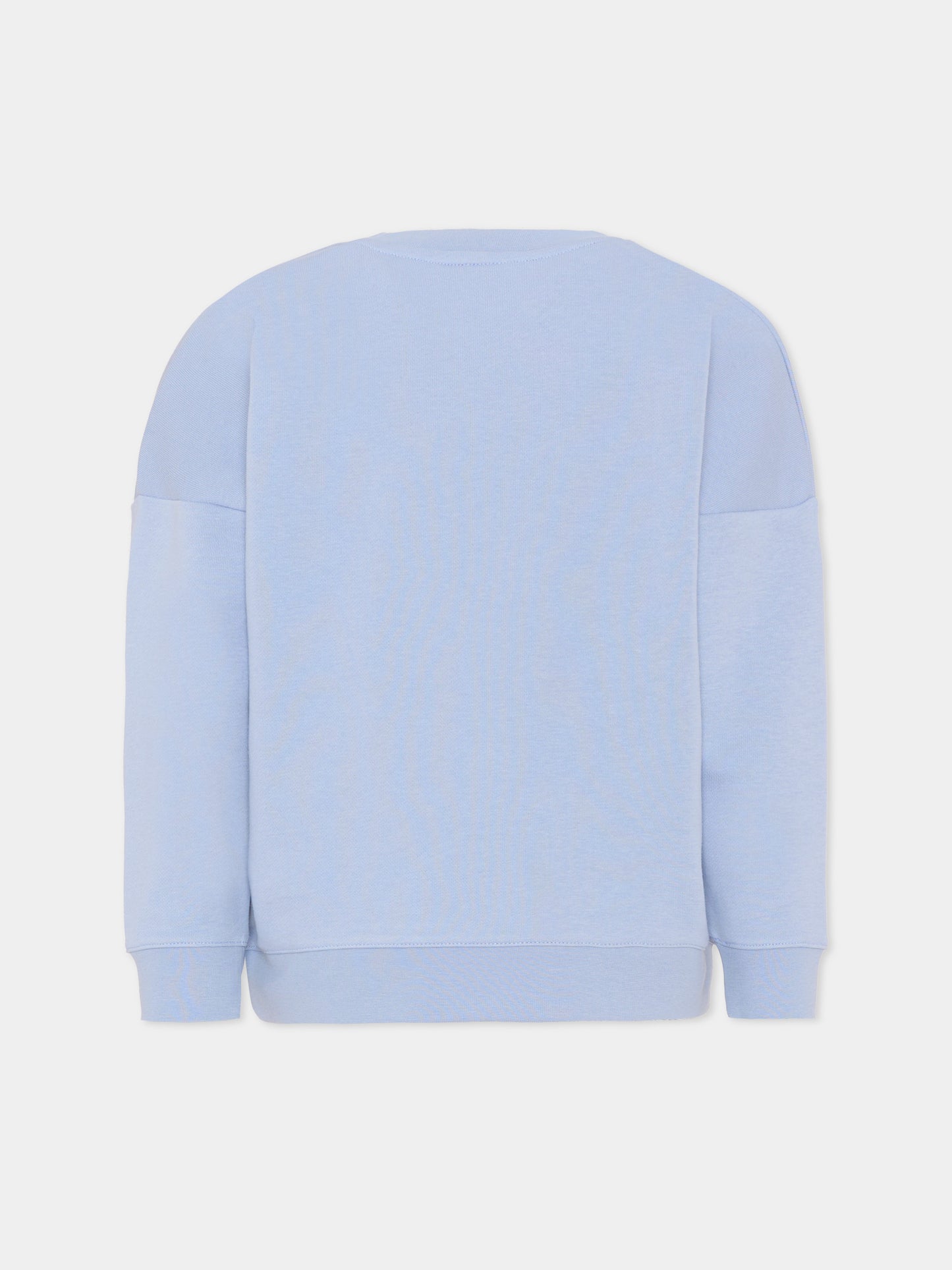 Felpa azzurra per bambino con logo,Boss,J52965 057