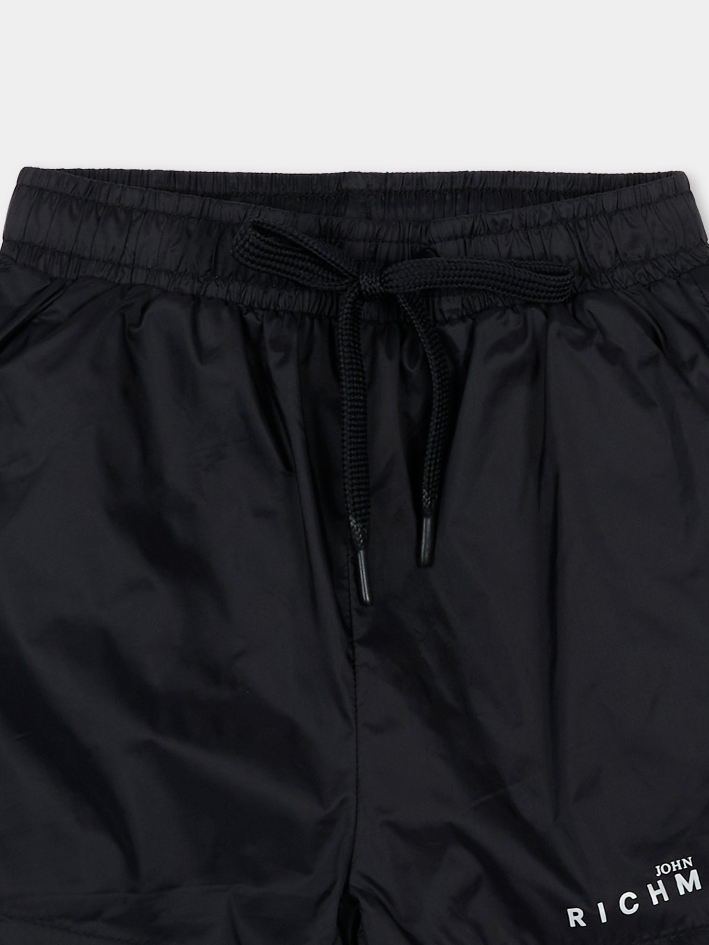 Boxer mare nero per neonato con logo,Richmond,RIP26013CO BLACK