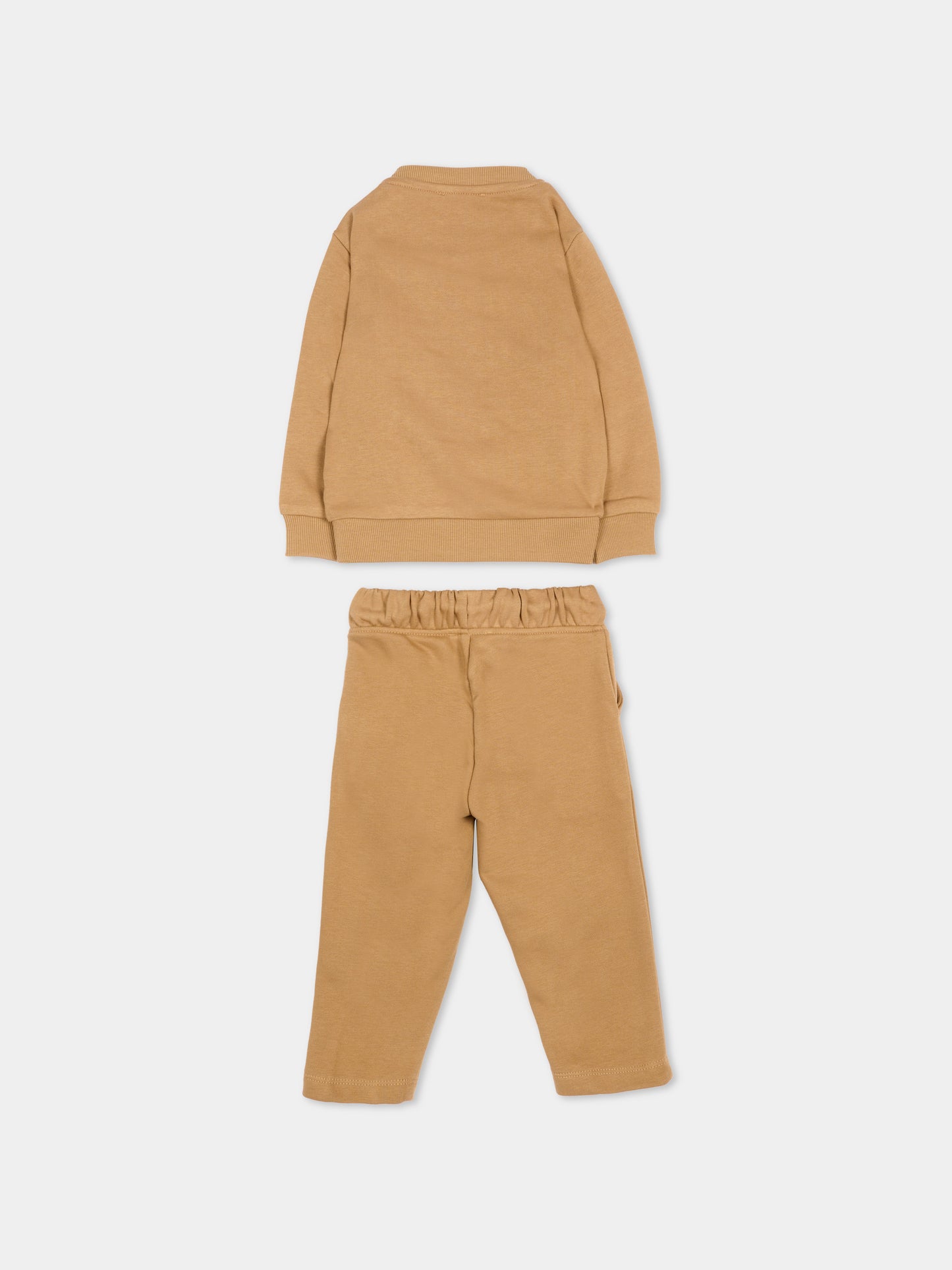 Completo sportivo marrone per neonato con logo,Richmond,RIP26014CF BROWN CARTOUCHE