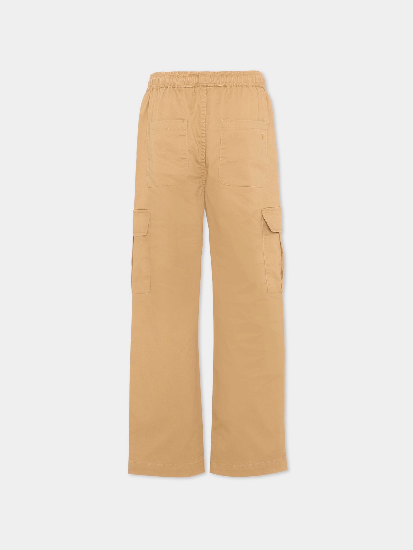 Pantalone marrone per bambino cargo,Trussardi Junior,TBP26133PA BROWN MACCHIATO