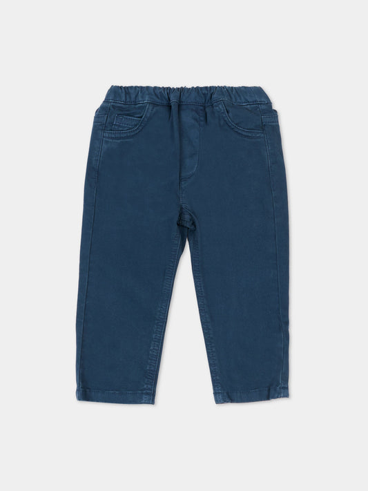 Pantaloni blu per neonato,Fay Kids,FT6530 Z0078 667