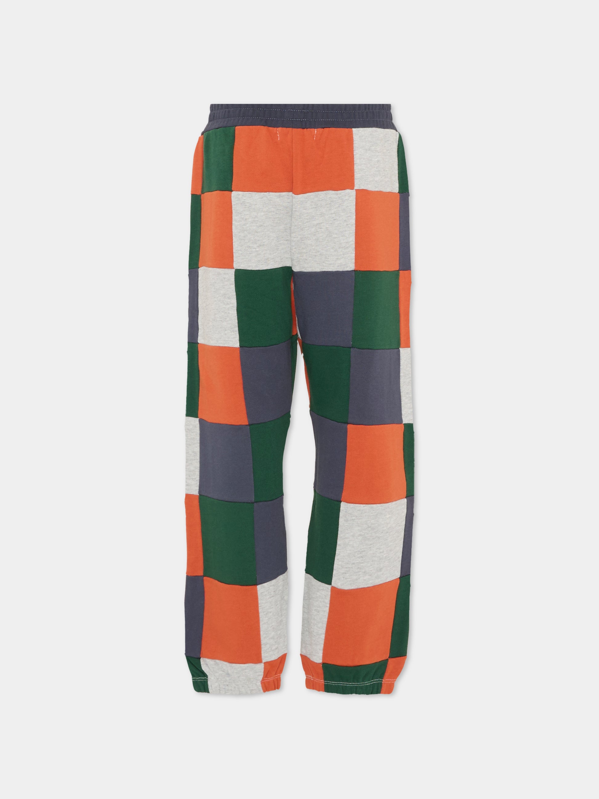 Pantaloni a quadri multicolor per bambino,Stella Mccartney Kids,TT6R90 Z0447 998