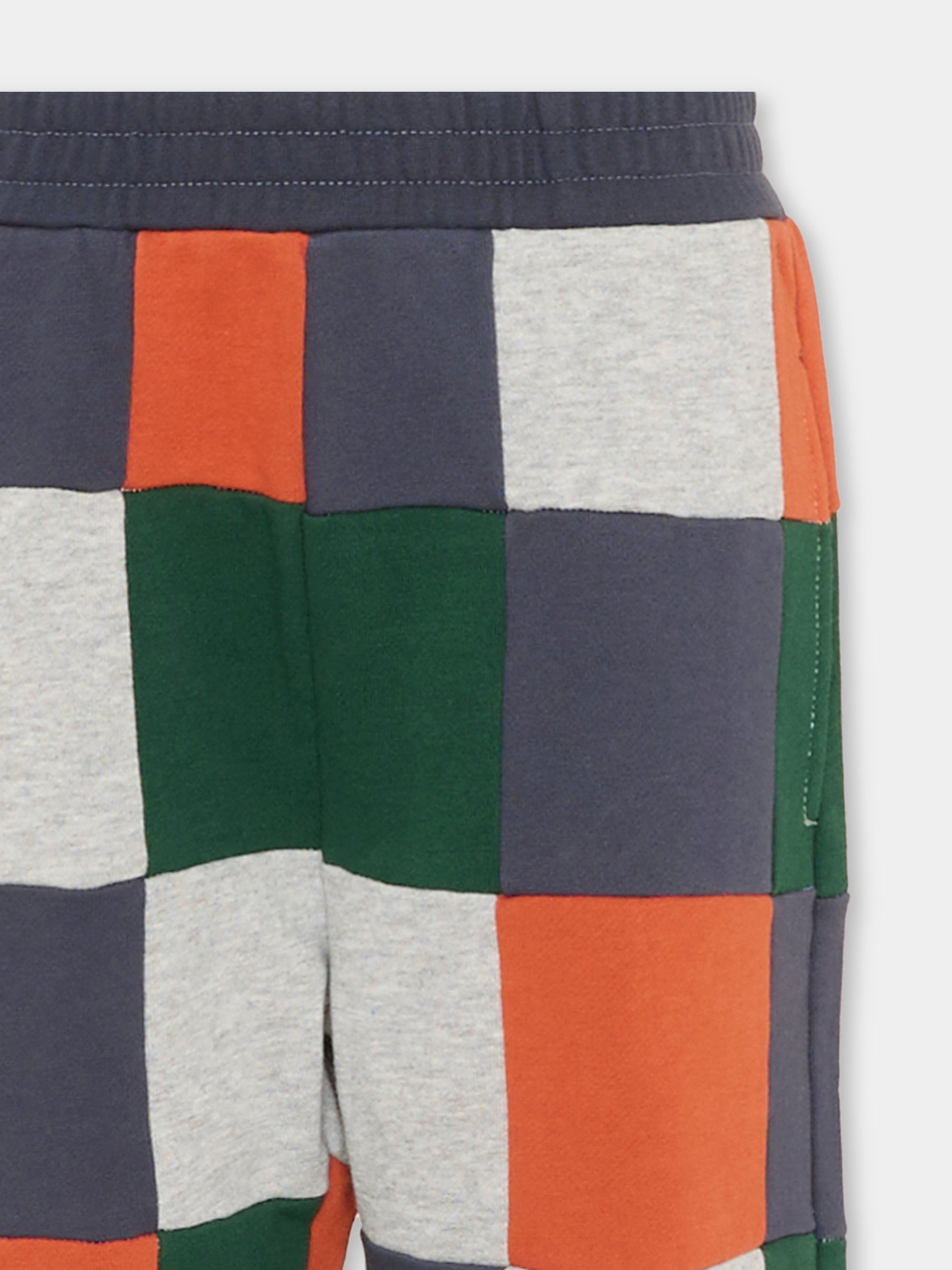 Pantaloni a quadri multicolor per bambino,Stella Mccartney Kids,TT6R90 Z0447 998