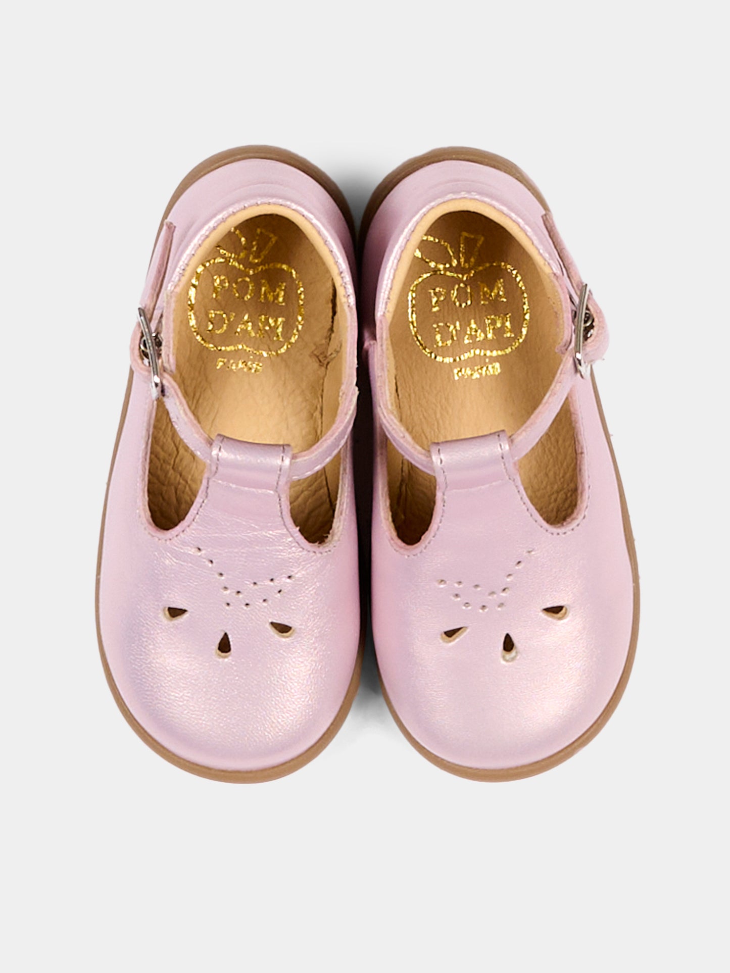 Occhi Di Bue rosa Stand Up Salome per bambina,Pom D'api,U 1 AB KY04 03 LIGHT PINK