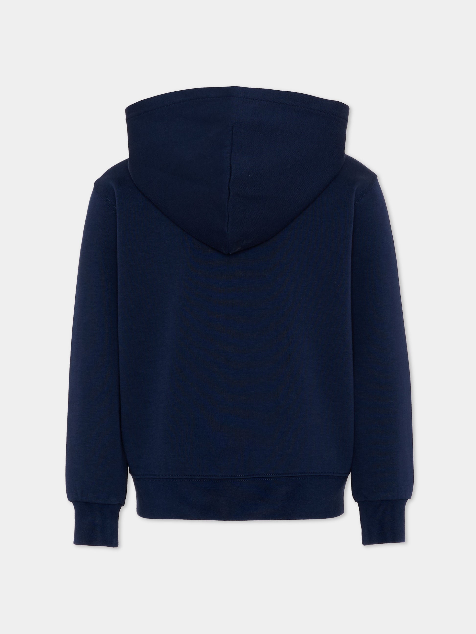 Felpa blu per bambini con Pony ricamato,Ralph Lauren Kids,A95762006