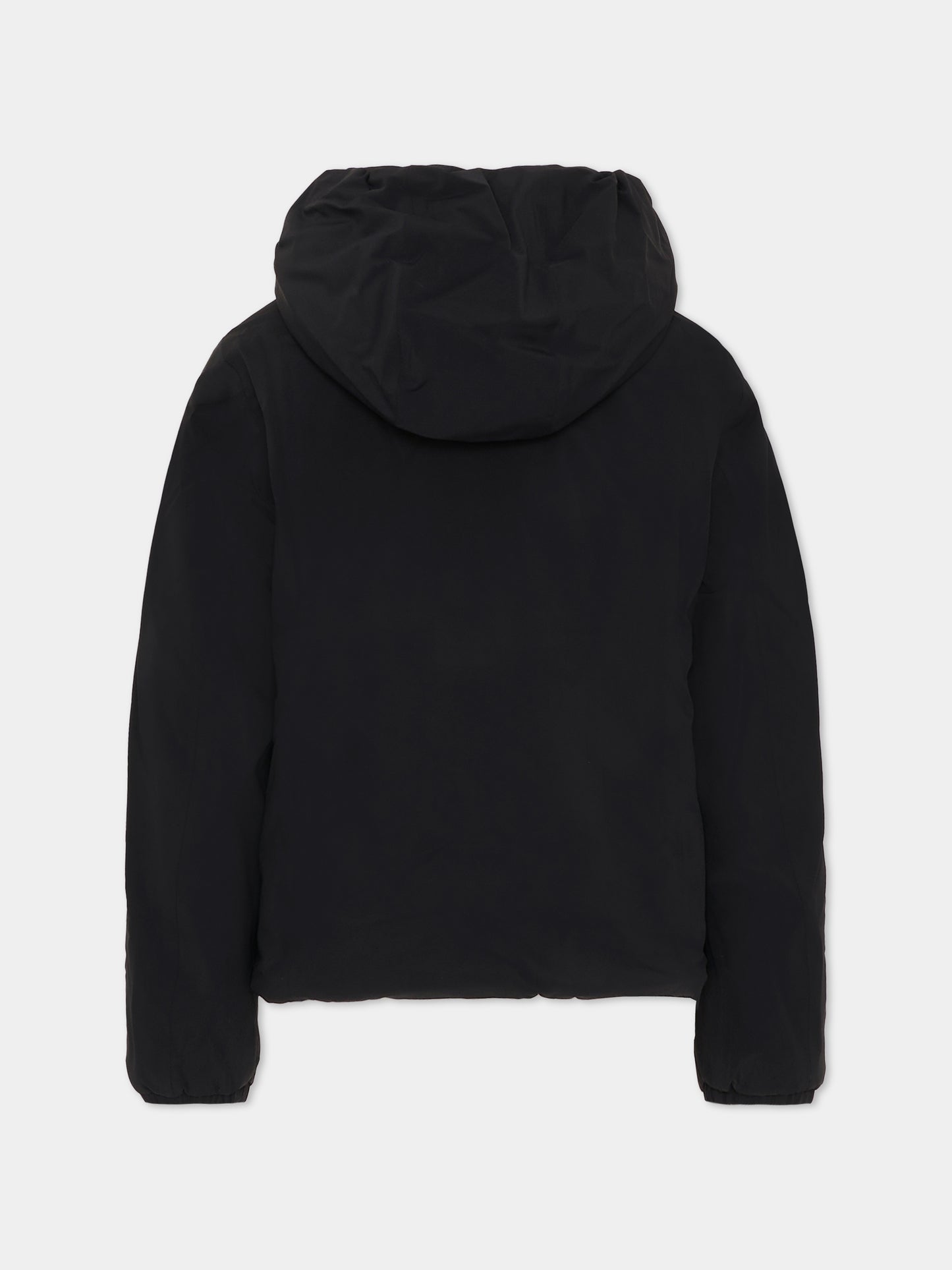 Piumino reversibile nero Lily St Warm per bambina con logo,K-way,K71339W BBM