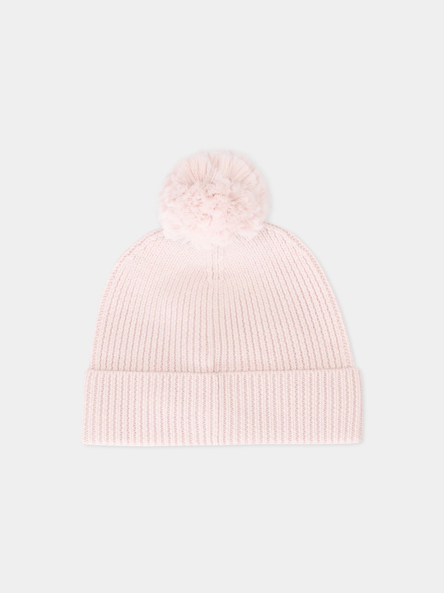 Berretto rosa per bambina con logo,K-way,K31359W KAL