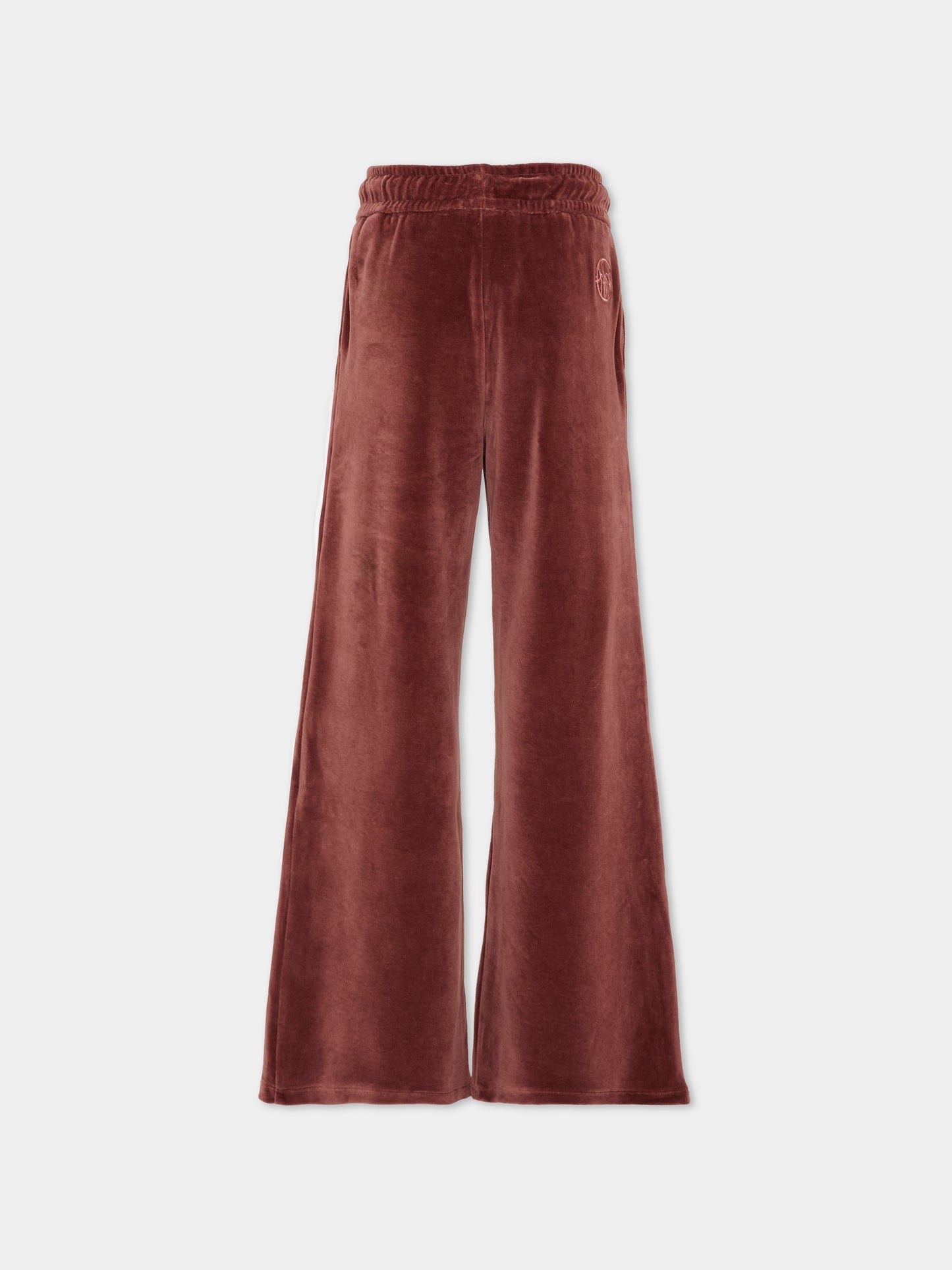 Pantaloni per bambina con logo rosa,Chloé Kids,C20629 958