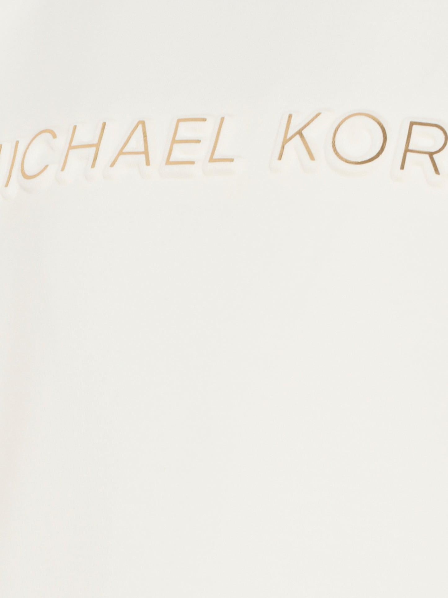 Vestito beige per bambina con logo,Michael Kors,R30482 N81