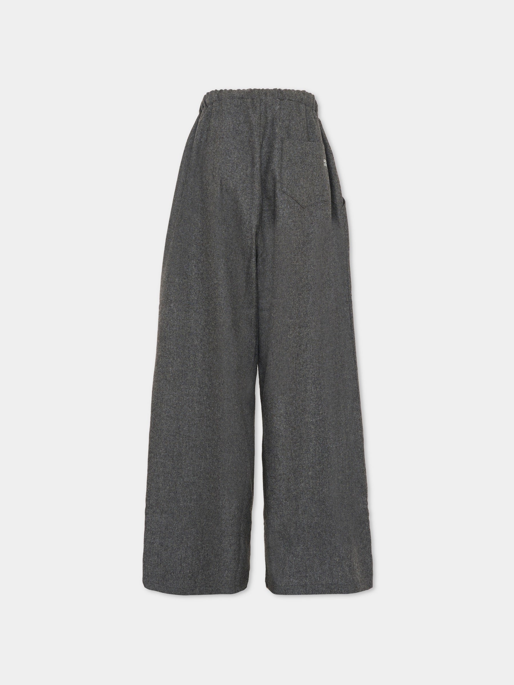 Pantaloni grigi per bambina con logo,Douuod Kids,DX6A90 I0296 808