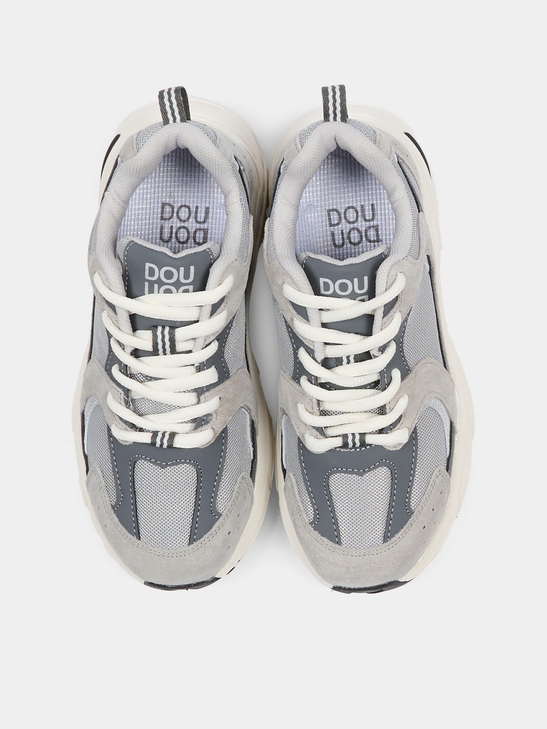 Sneakers grigie per bambini con charms,Douuod Kids X Coccolebimbi,28-GIBA486