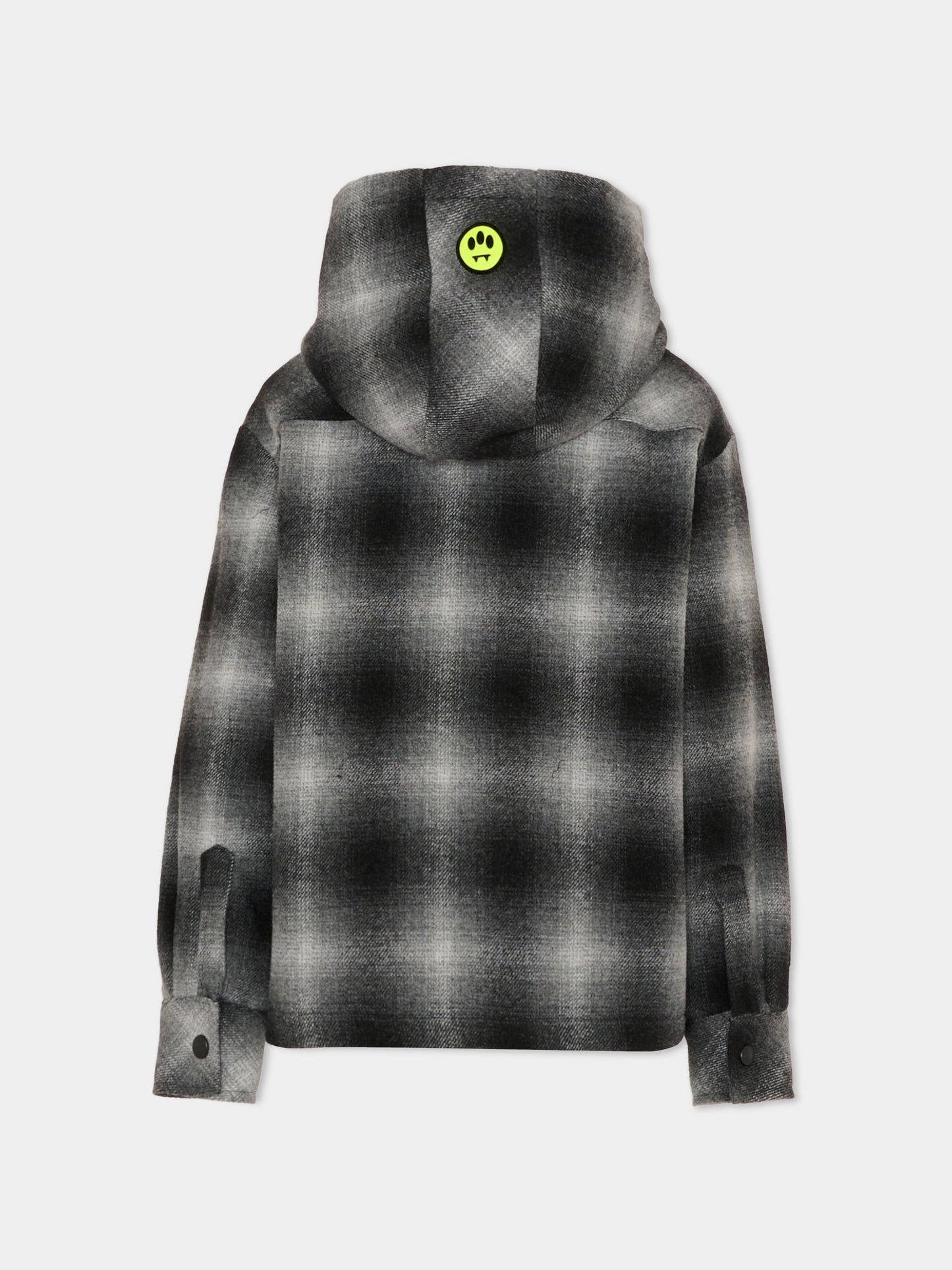 Camicia grigia per bambino con logo,Barrow,F5BKJUSI112 110