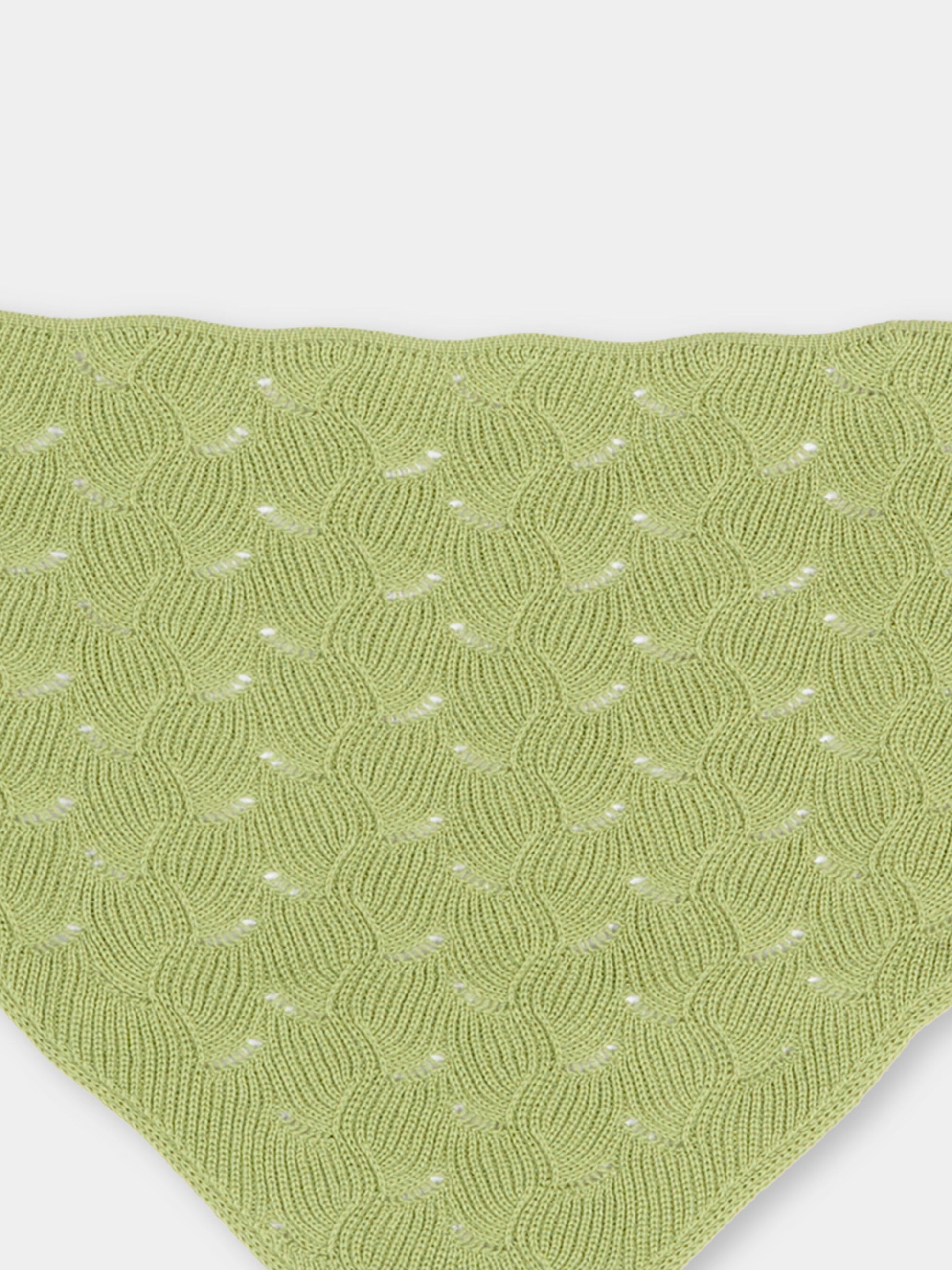 Foulard verde per bambini,Vélocipède,GEORGI TRIANGLAR SCARF GREEN