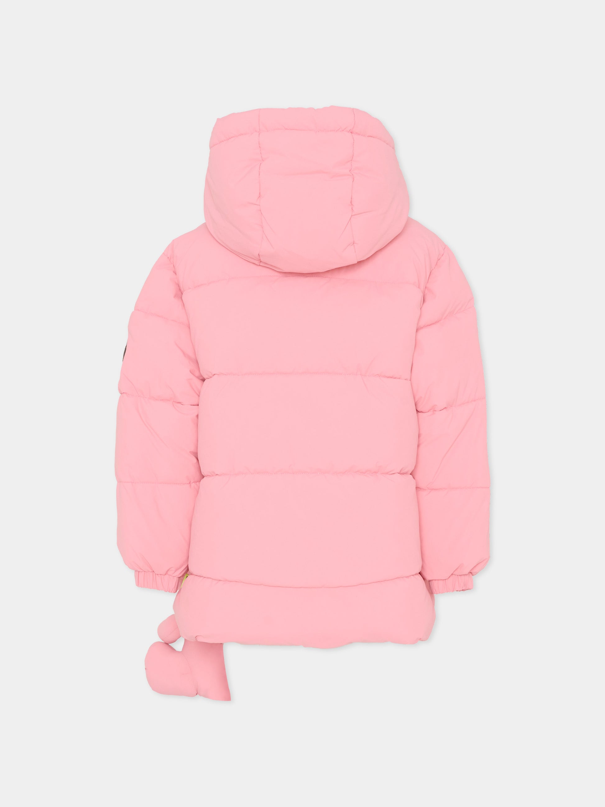 Piumino rosa per bambina con orsetto,Barrow,F5BKJGPF032 042