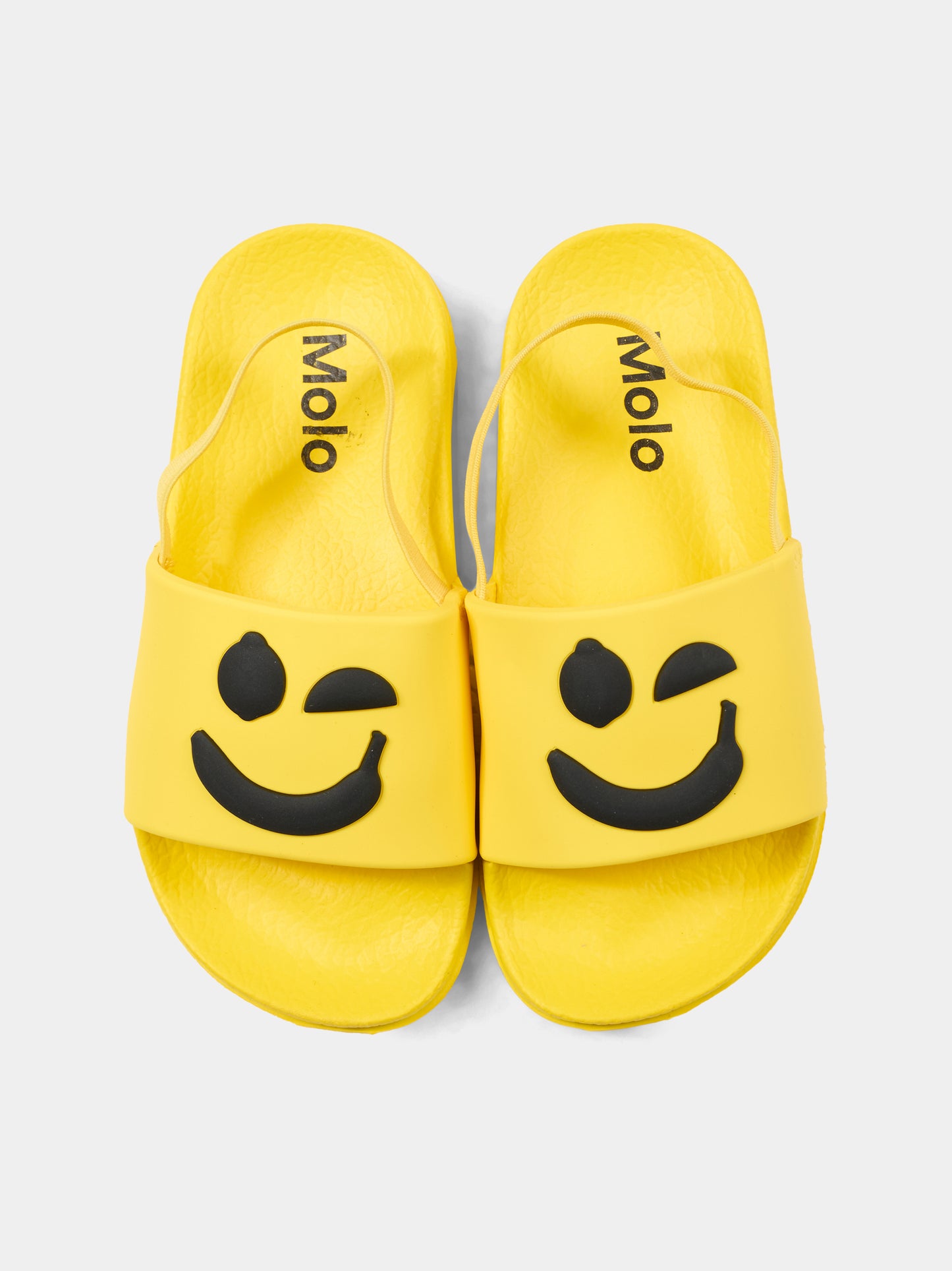 Ciabatte Zhappy gialle per bambini con smile,Molo,7S26U201 5596
