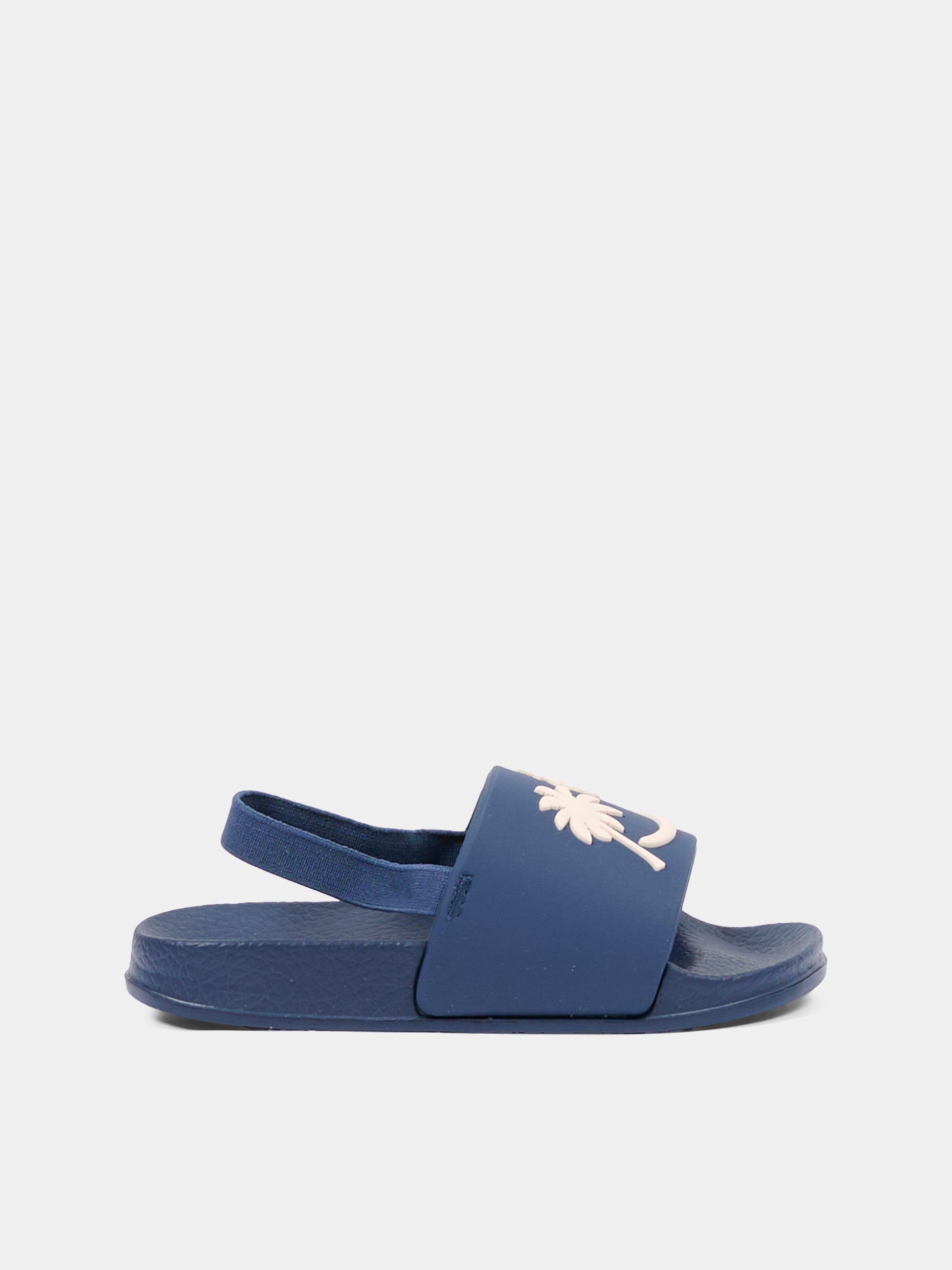 Ciabatte Zhappy blu per bambini con smile e palme,Molo,7S26U201 5618