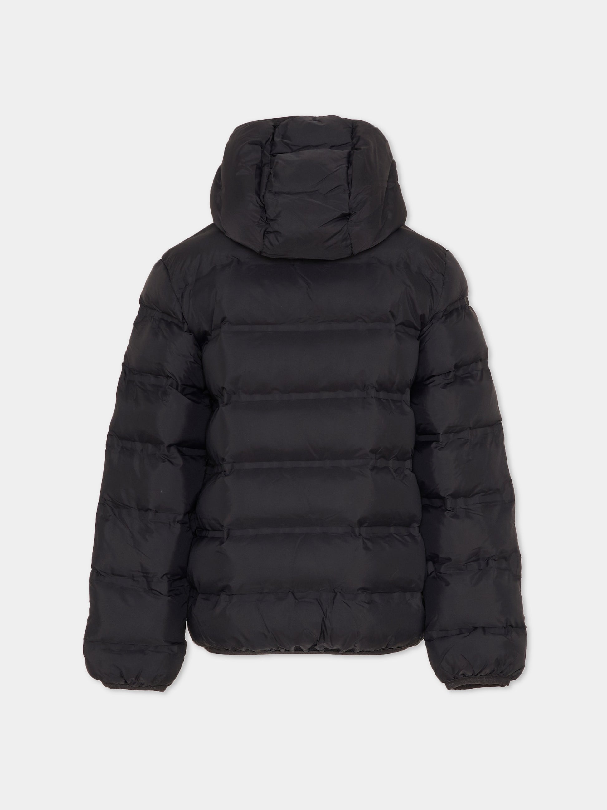 Piumino nero per bambino con logo,New Balance,LAKB0036 BK